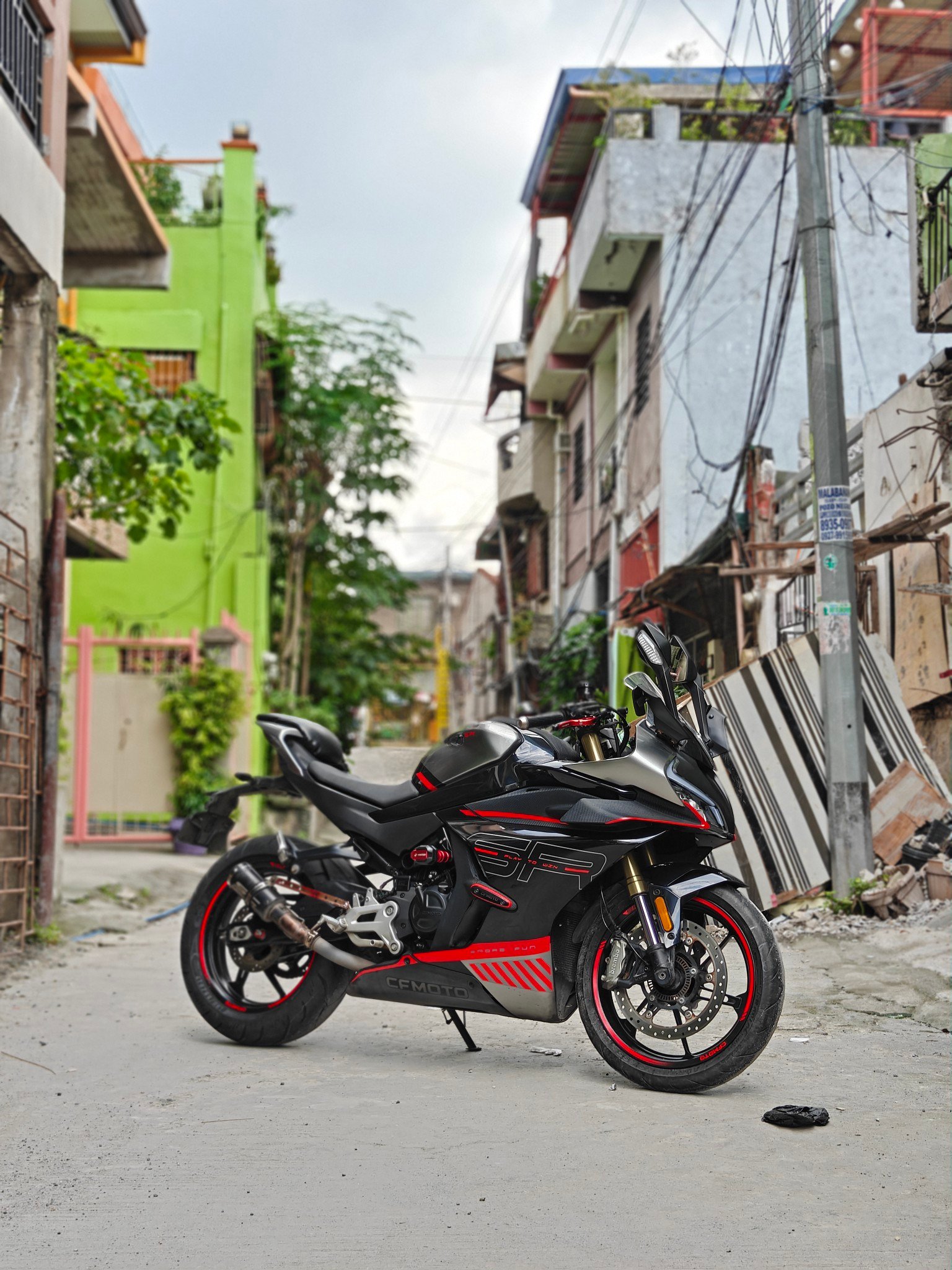 Brand new 2025 cfmoto 675 sr-r for sale