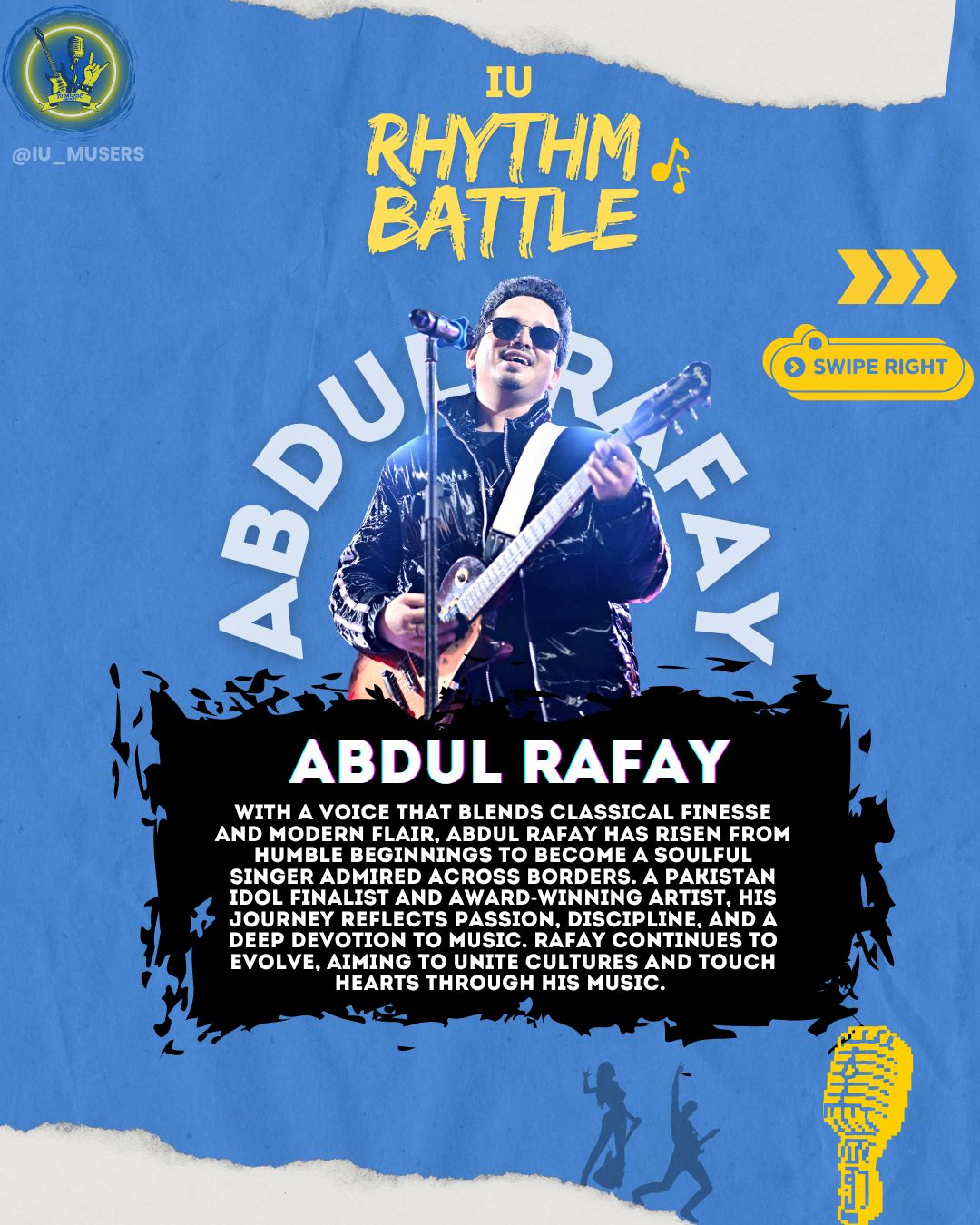 Abdul - I’ll be joining the jury panel at Iqra University’s Rhythm ...
