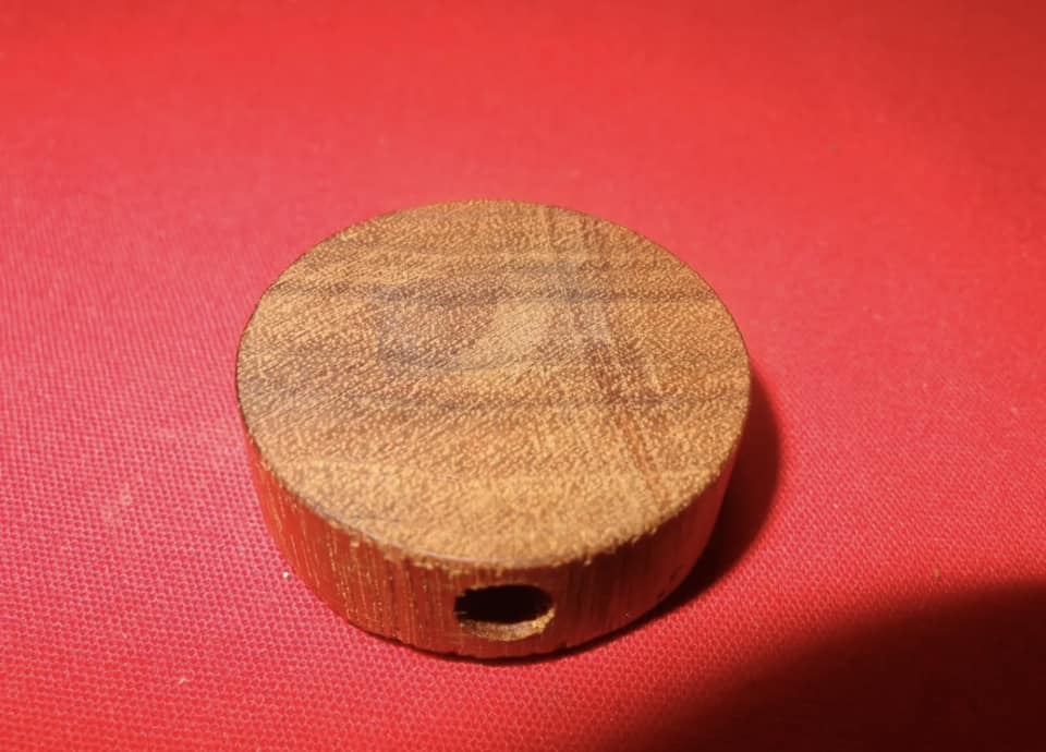 Black walnut cigarette holder purchased in Old Town