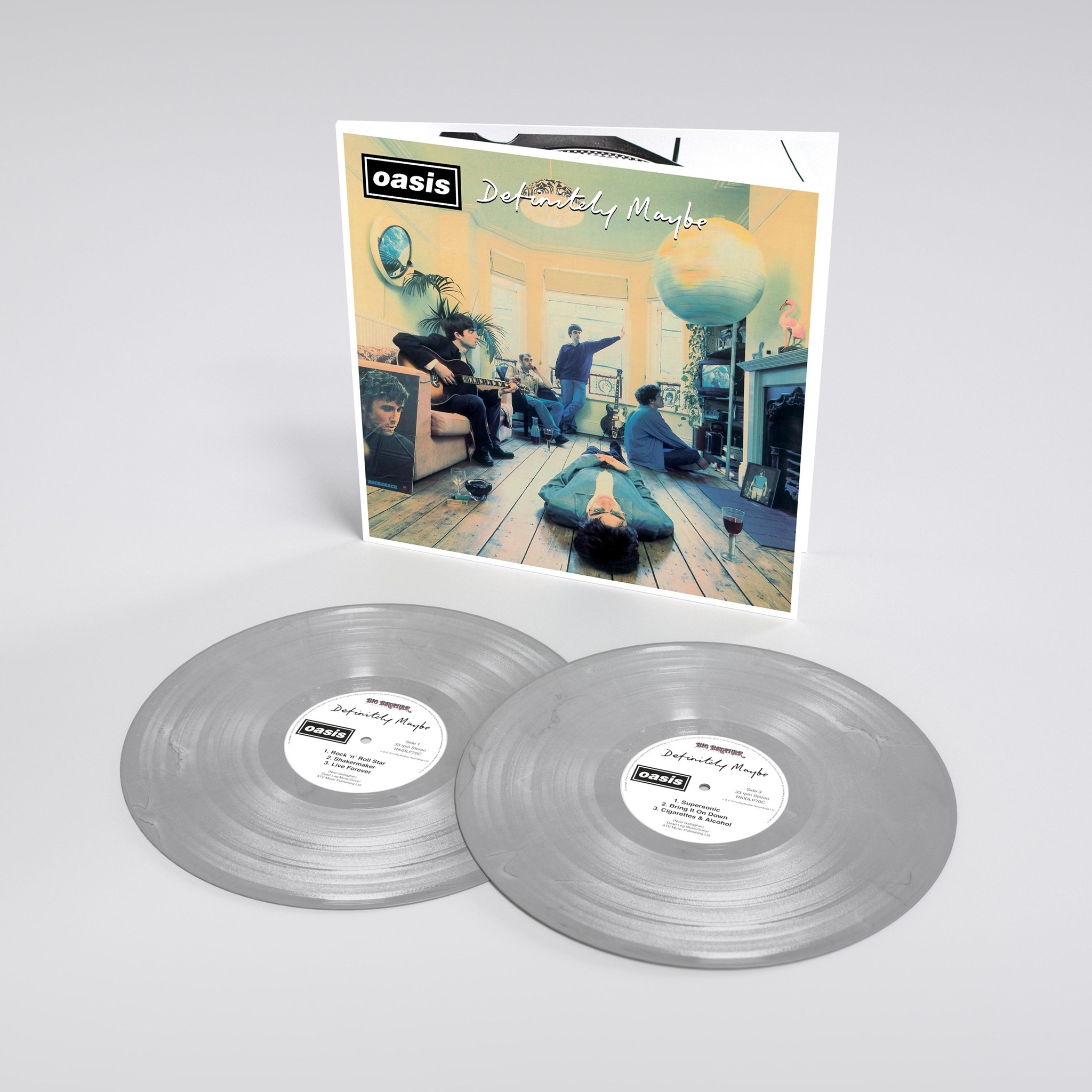 Oasis Definitely Maybe singles cd box set