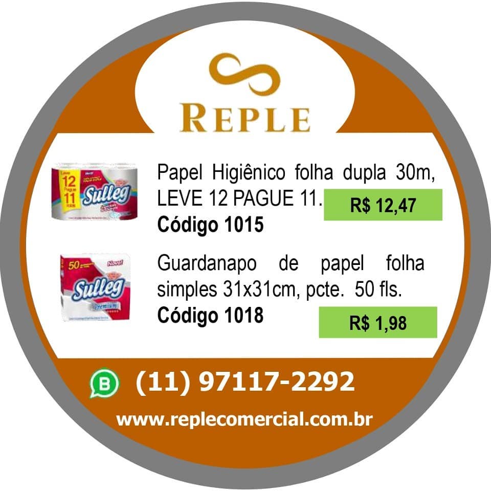 REPLE Produtos de Limpeza Atacado e Varejo - BOM DIA! Qualidade de ...