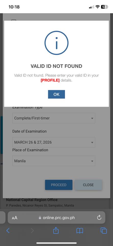 CE Board Exam Study Group | Paano po eto? Sa Valid ID kasi ang ...