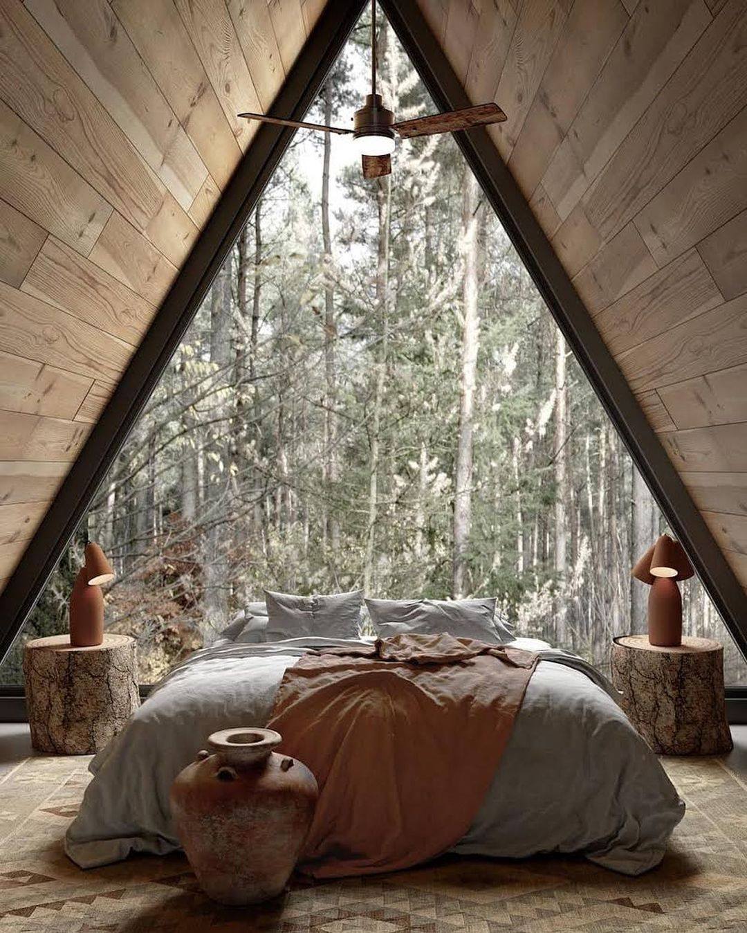 Modern A-Frame Cabin in Lake... - Architecture & Design