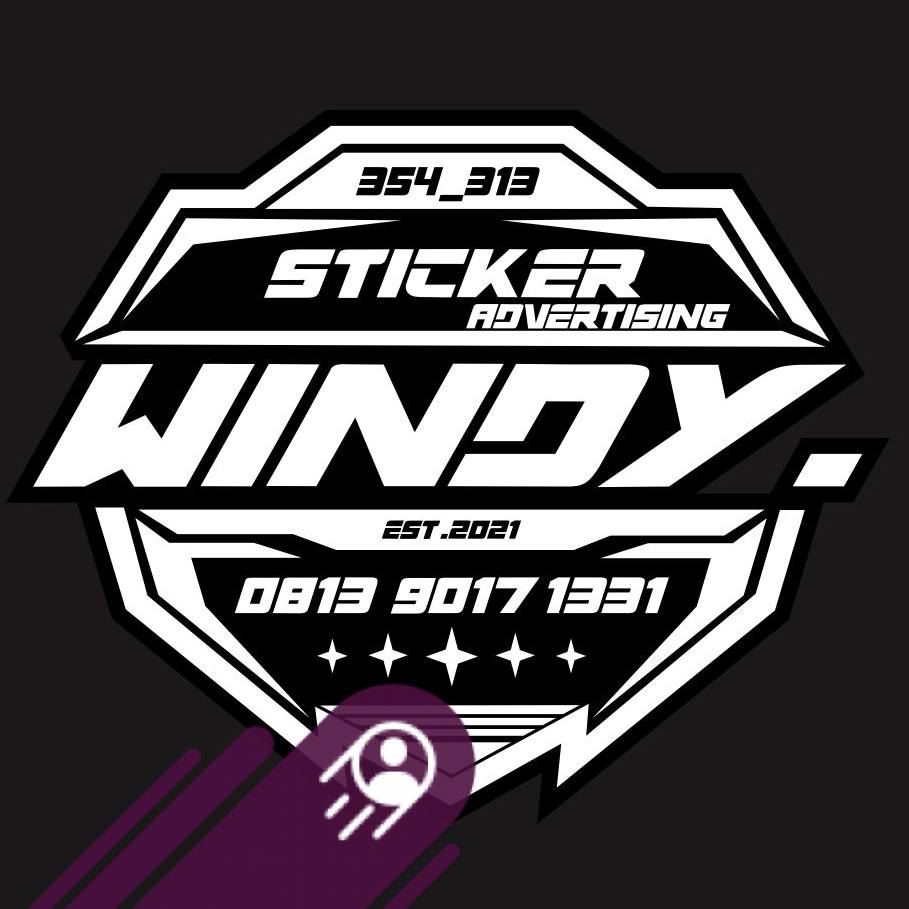 Windy Sticker