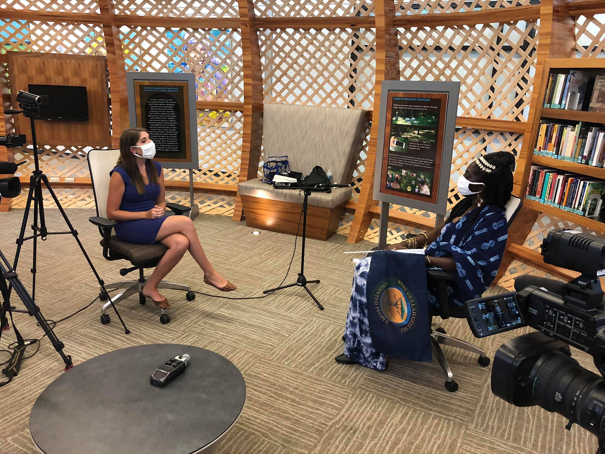 Kristen Rary - TODAY: I sat down with Queen Quet, the... | Facebook