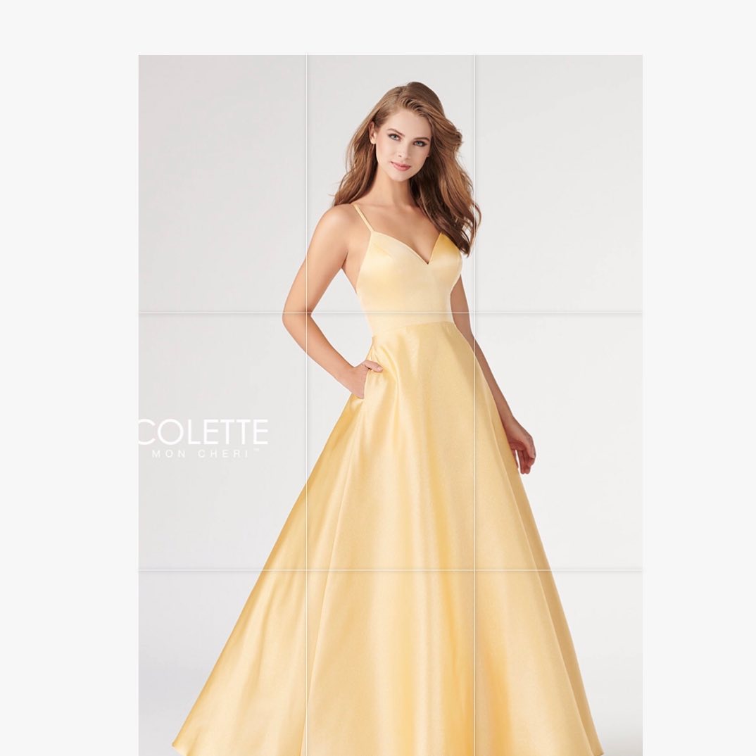 open lace back dress Andrea and Leo A1420 Prom Dress - Sage