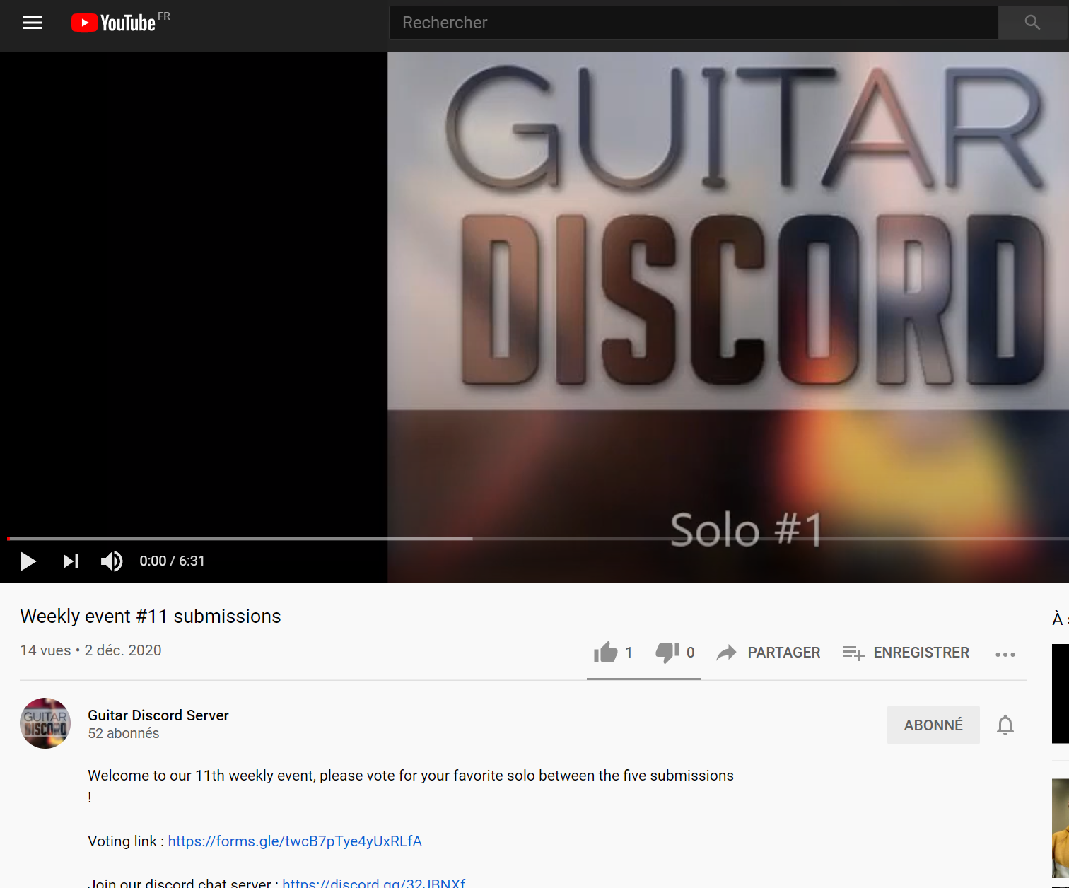 Guitar - Discord server