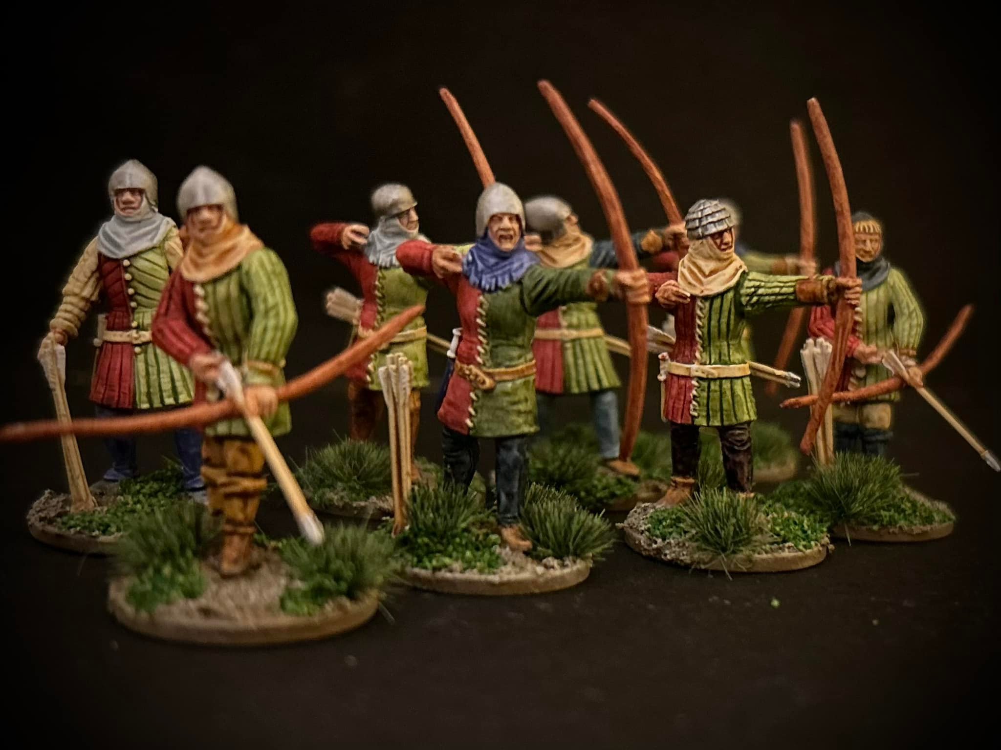 Perry Miniatures: 28mm; Inglese 1415-1429 - 36 Stück, Metall, Alter 16+, Wargame Miniaturen