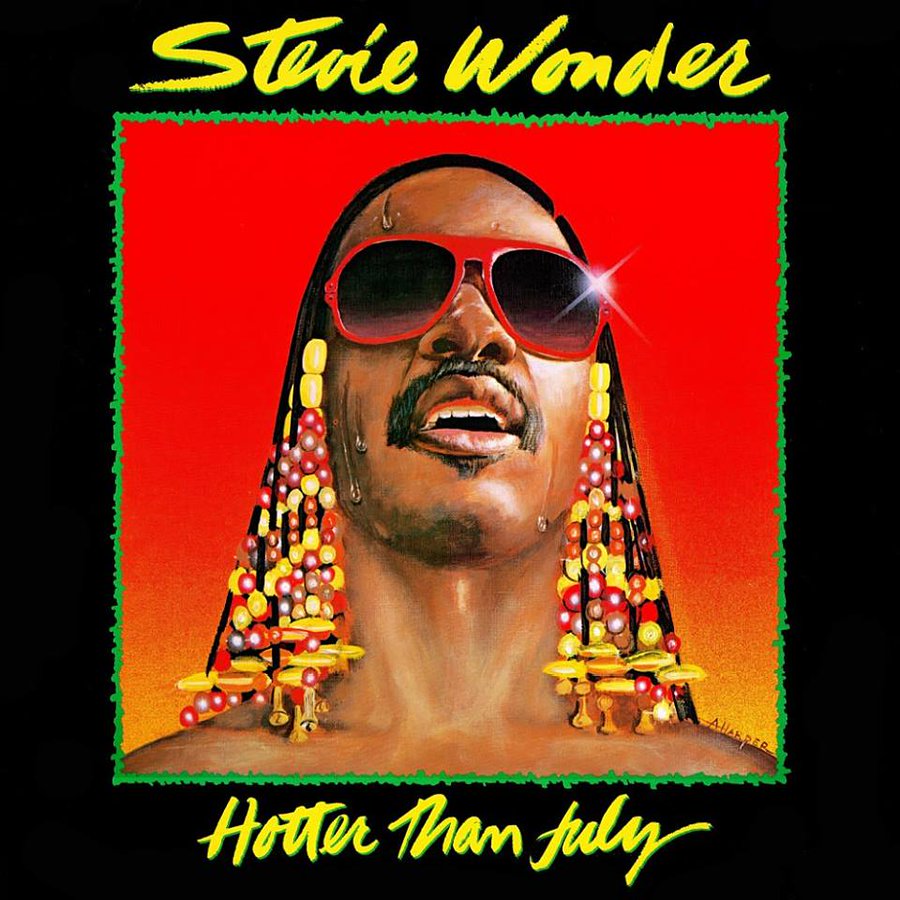 On October 1980 -“Hotter Than July” by Stevie Wonder featuring the