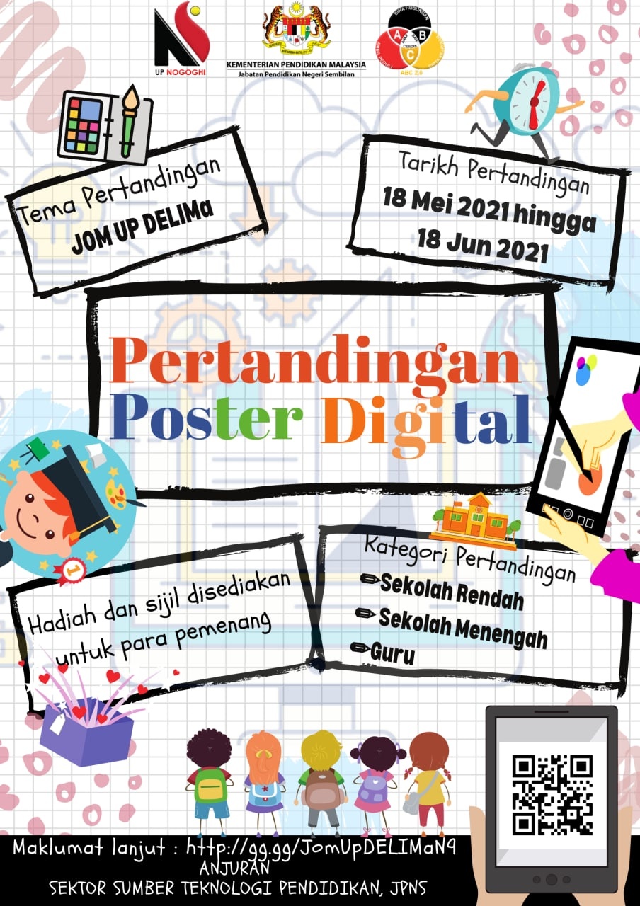 SK - PERTANDINGAN POSTER DIGITAL ‘JOM UP DELIMa’ 2021 Tema: ‘JOM UP ...