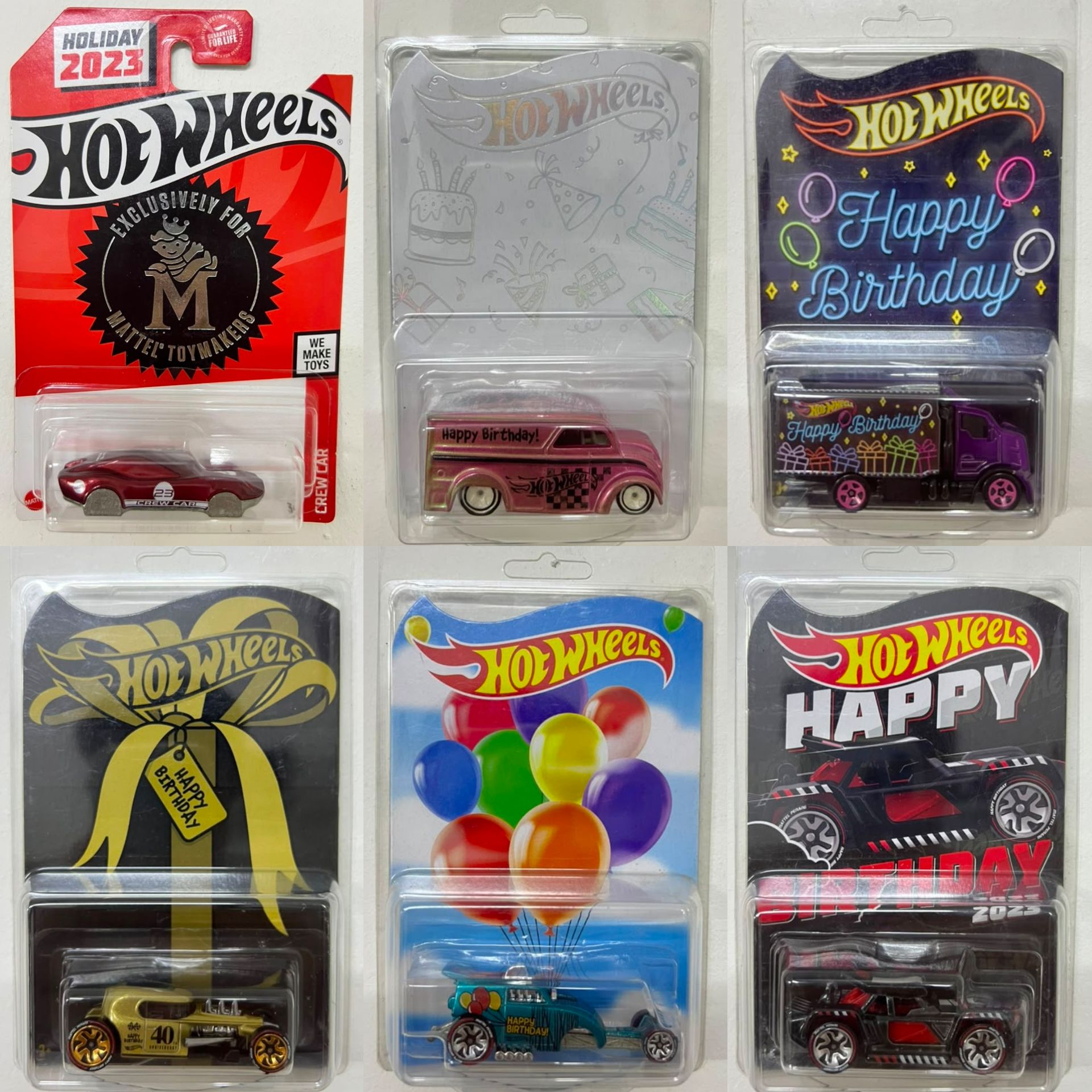 Hot Wheels Happy Birthday employee exclusive for sale