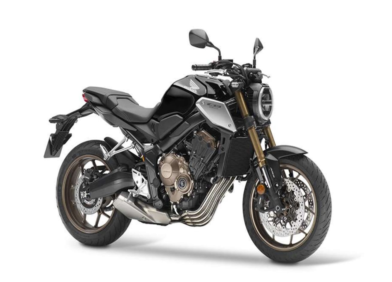 Honda CB650R Neo Sports Cafe with SC-Project full system twin CR-T