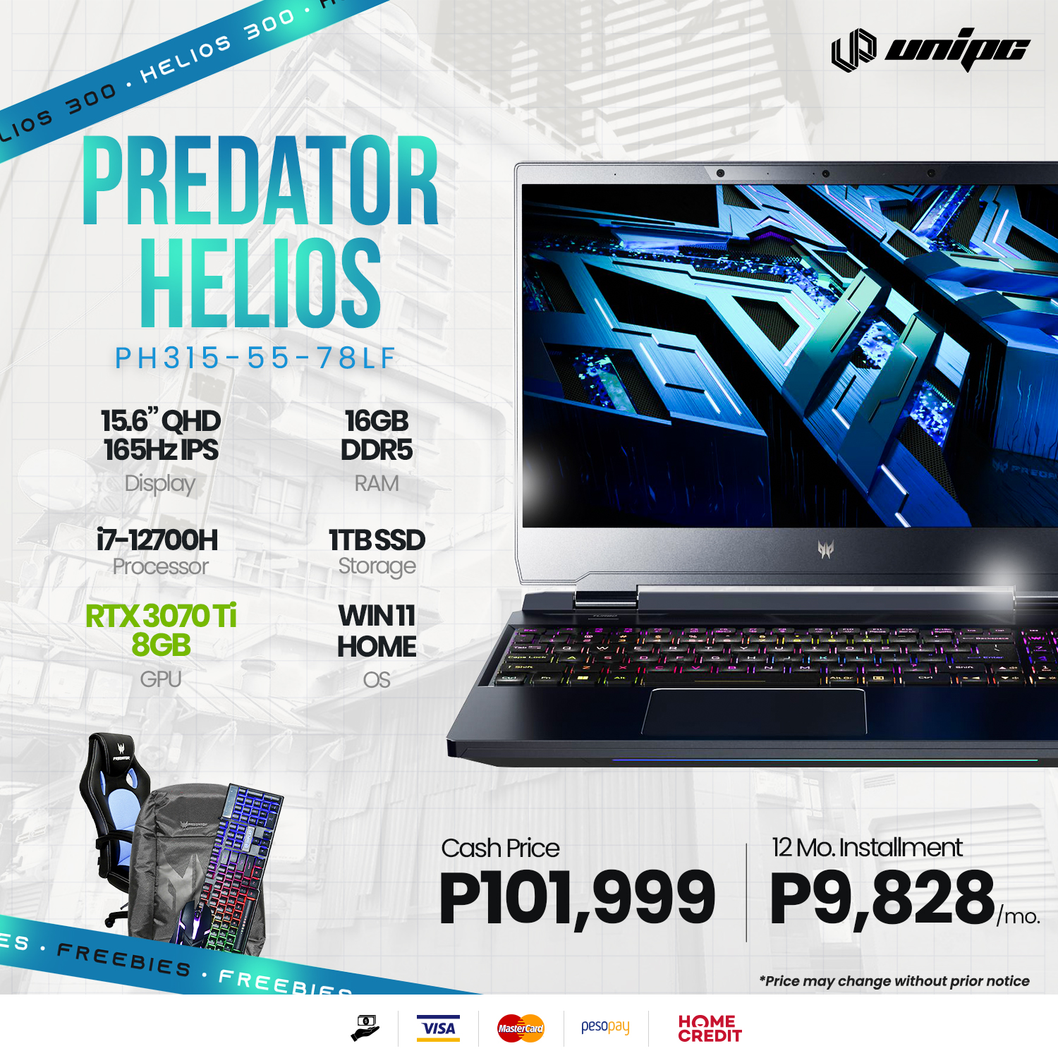 UniPC Cebu - This gaming laptop is built different! Built...