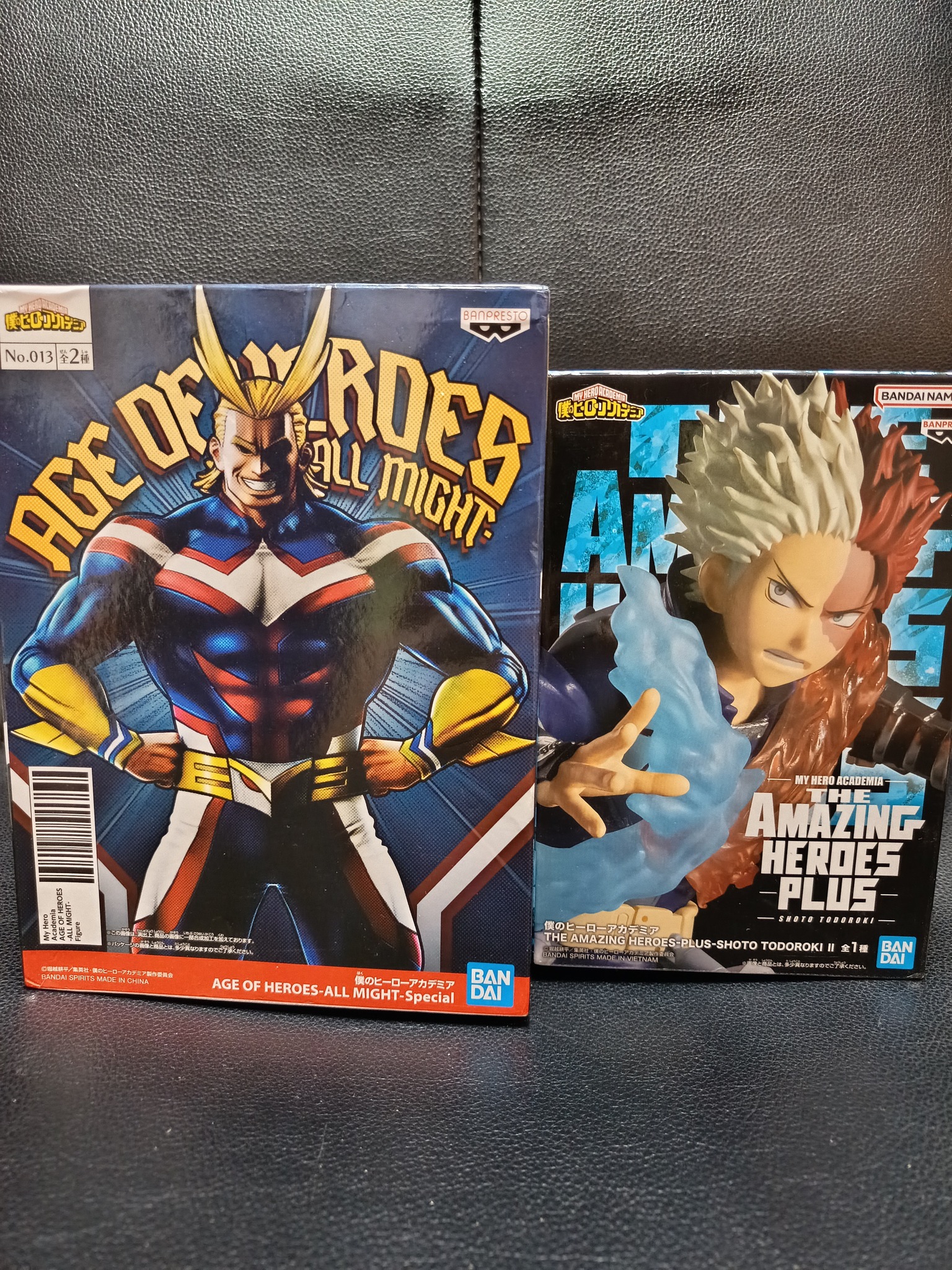 New All Might and Todoroki figures added to MHA collection