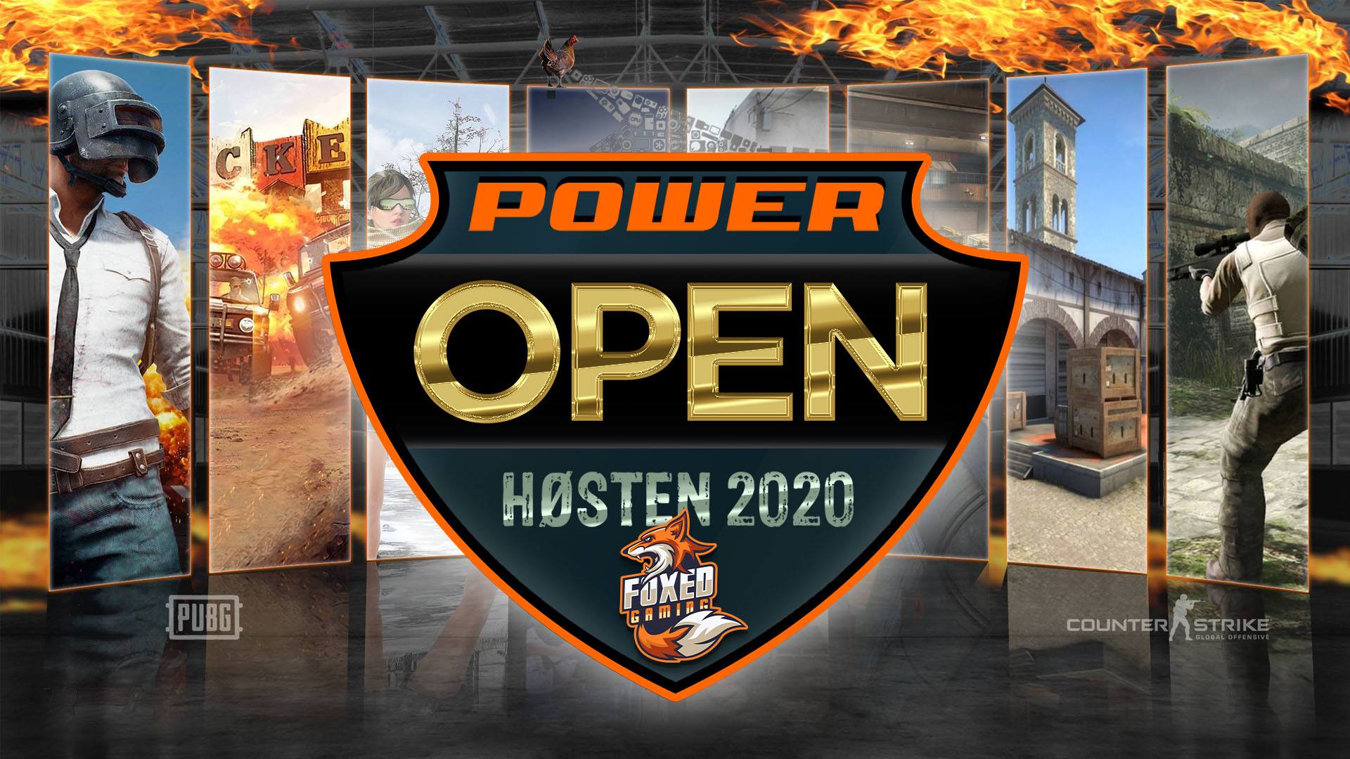 POWER Open CSGO og PUBG turnering