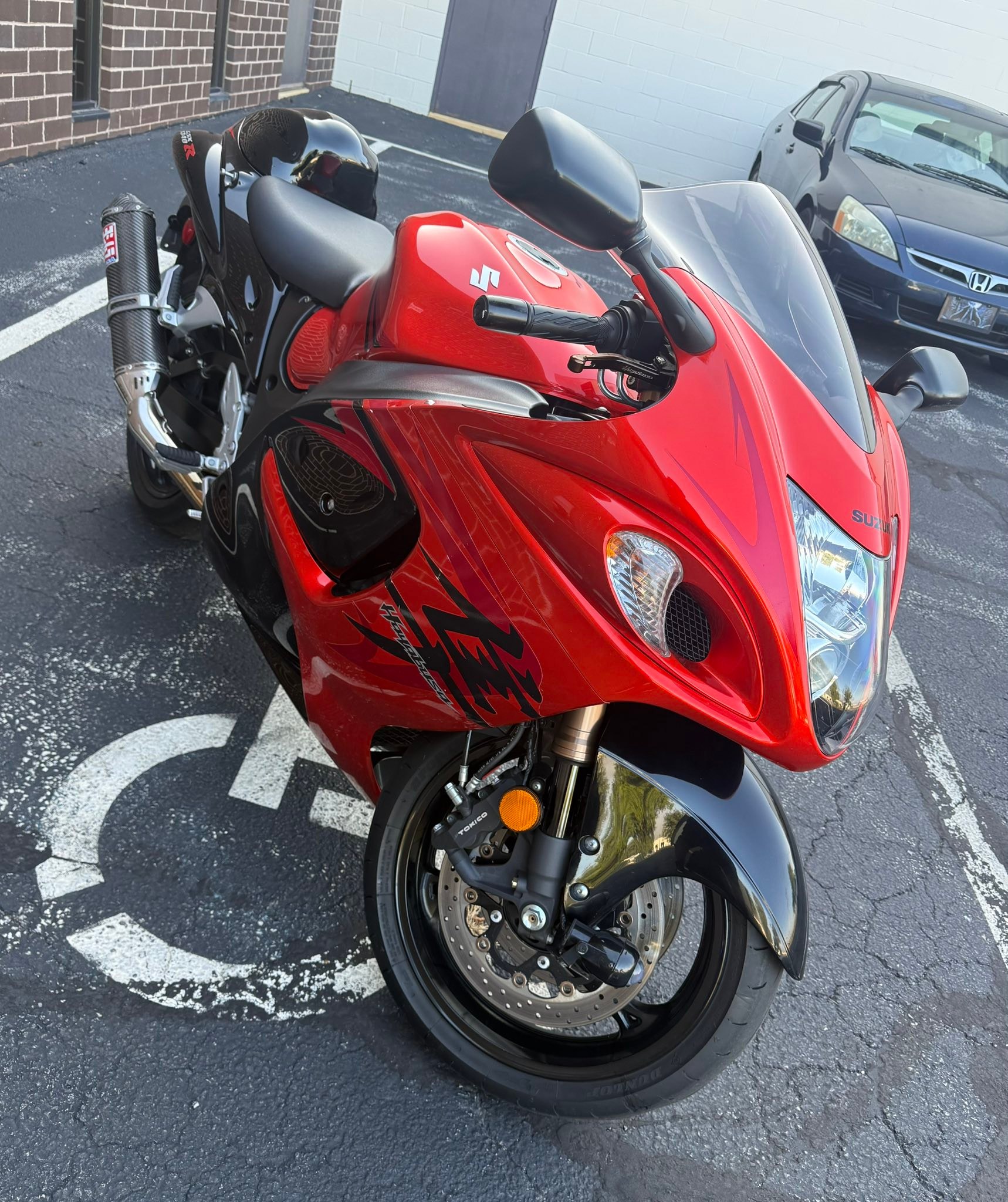 Suzuki Hayabusa 1300 brings joy to a bad day