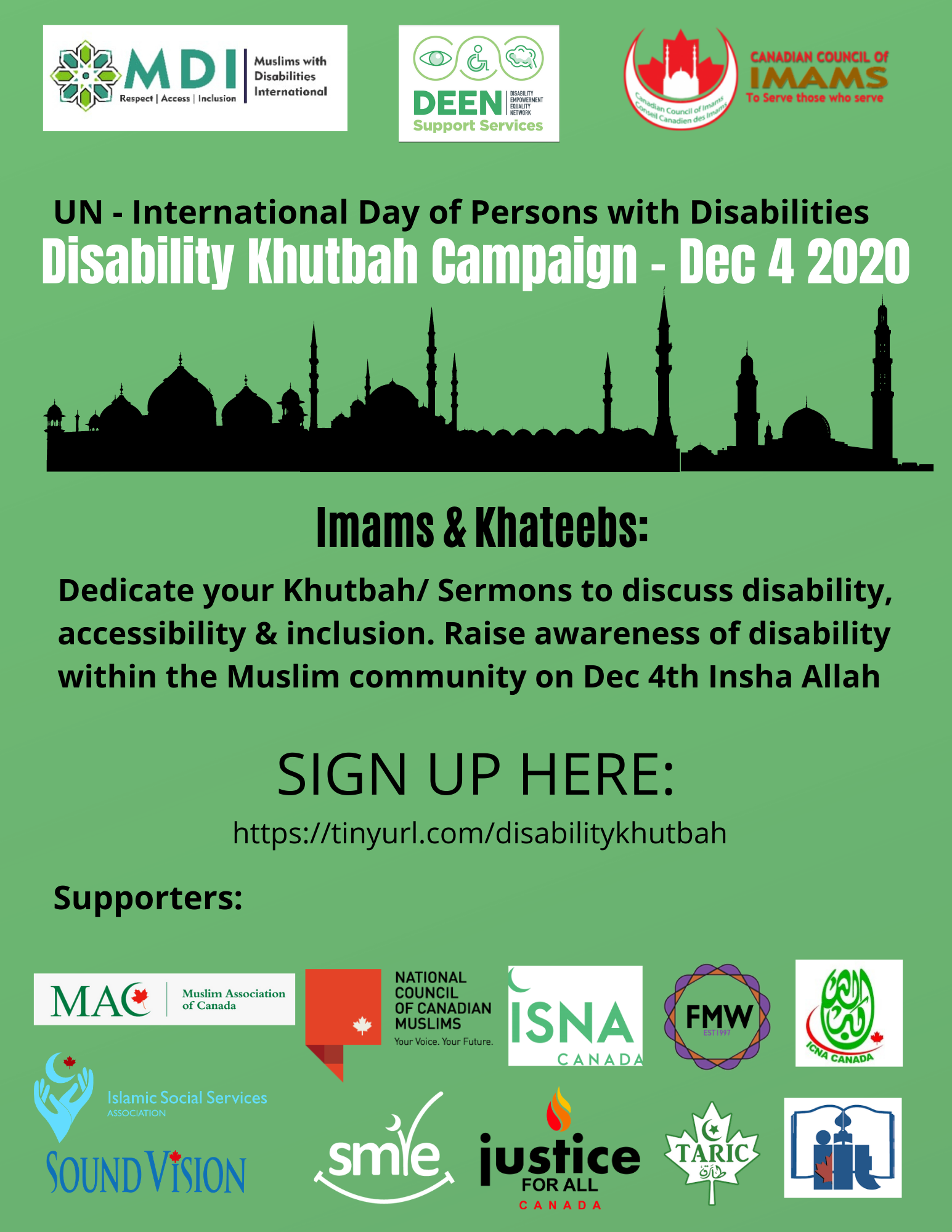 Annual Disability... - Annual Disability Khutba Campaign