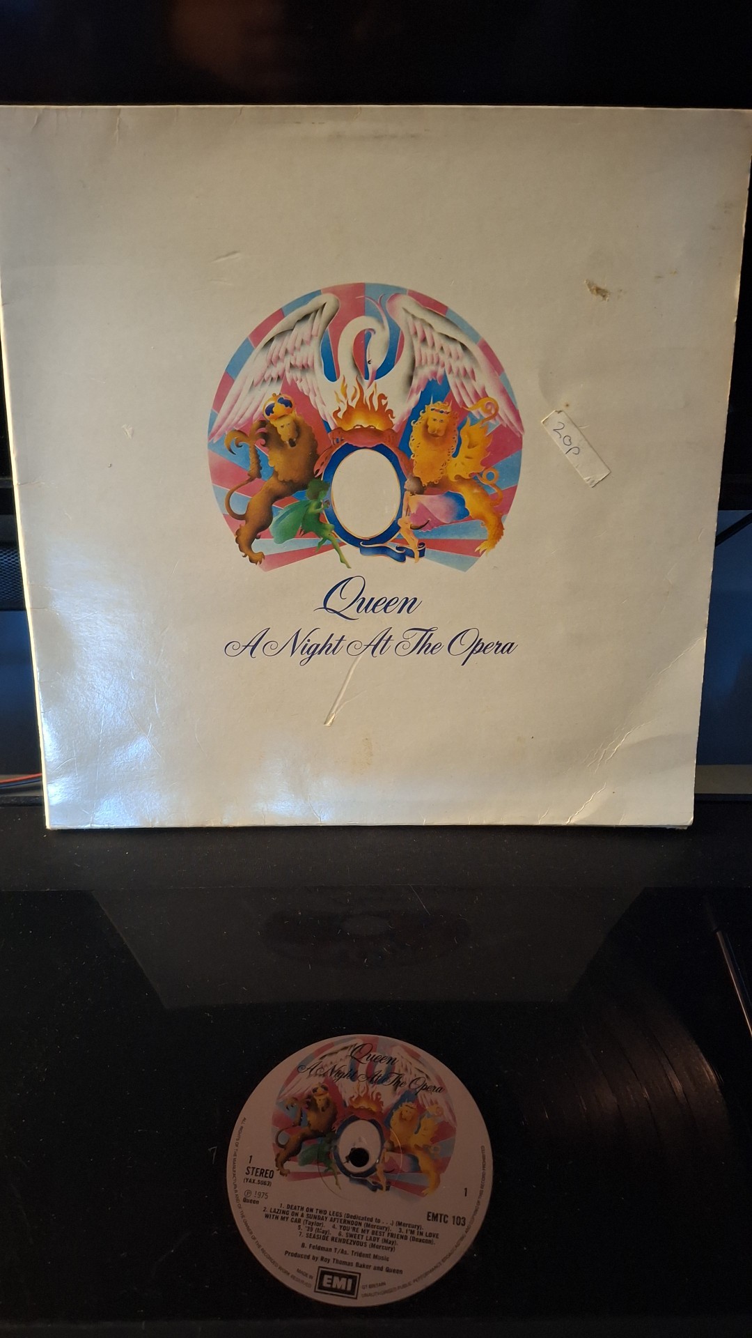 First pressing vs. reissue: Queen's 'A Night At The Opera