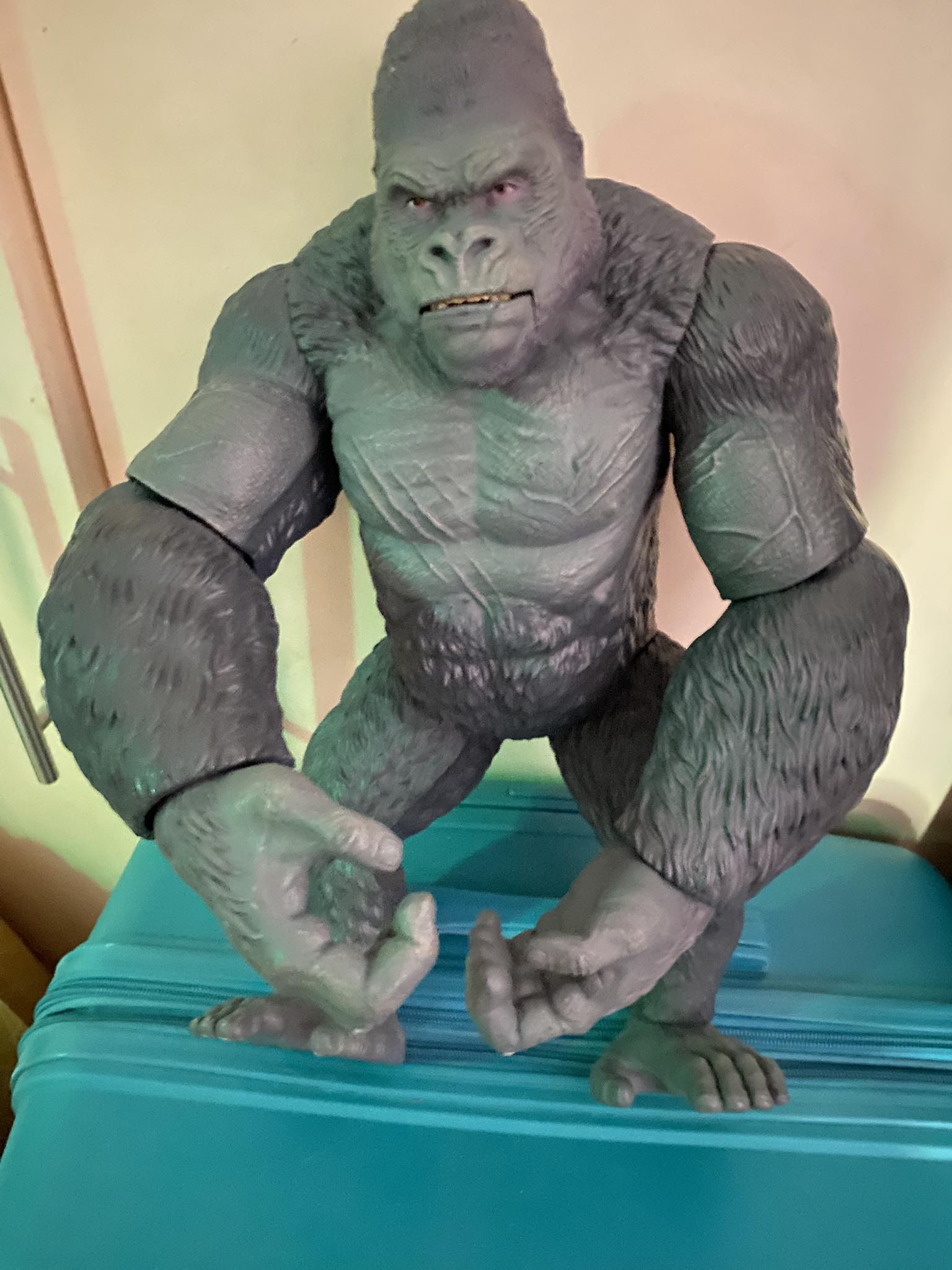 Advertisement of many of the collectibles that released with 