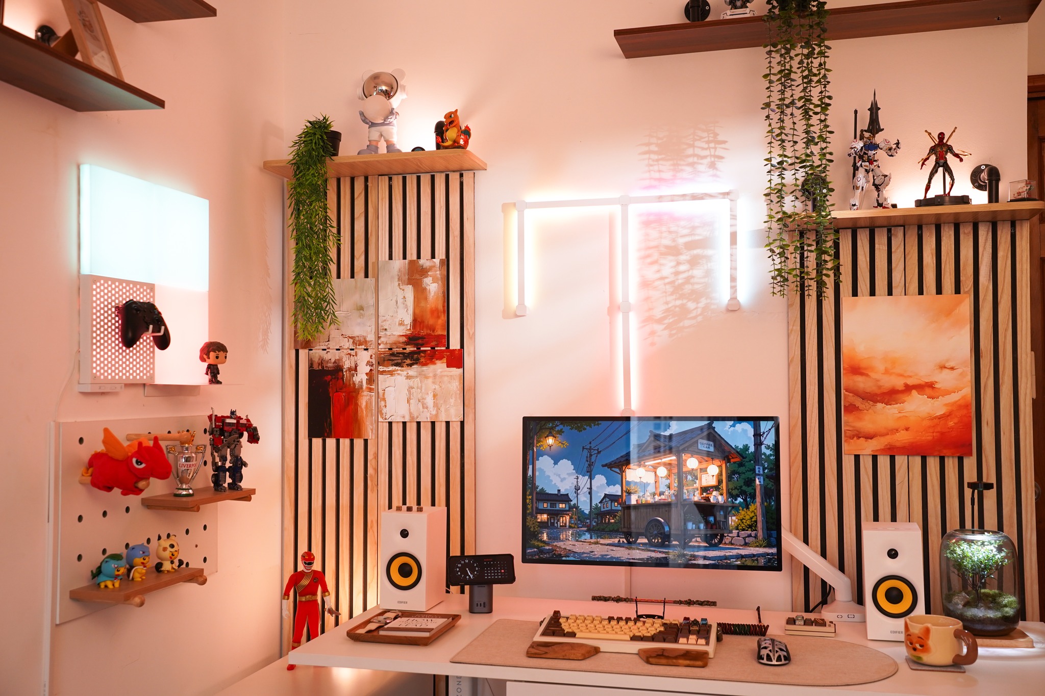 My cozy desk Setup ;) #setup 1 一 U 新風 OSE い屋車 عننه X LORUAY