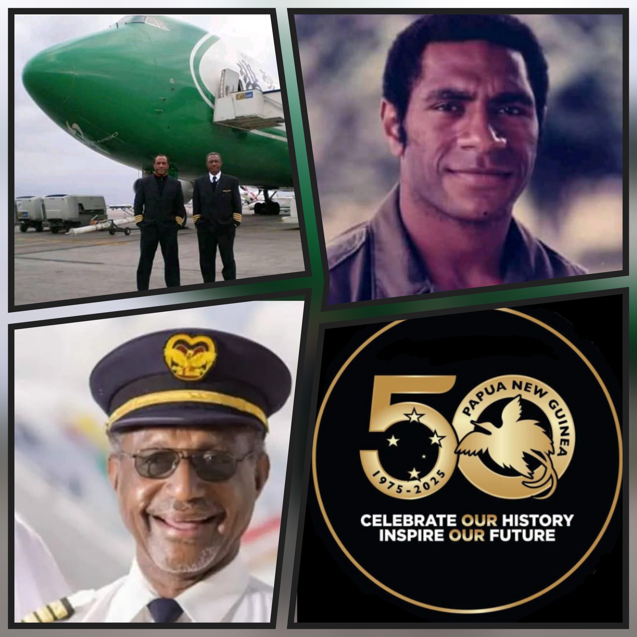 THE ONE限定 LEGEND - L GALAXY Boeing 747 jumbo jet pilots Capt Samuel Siaguru and Capt James Markop
