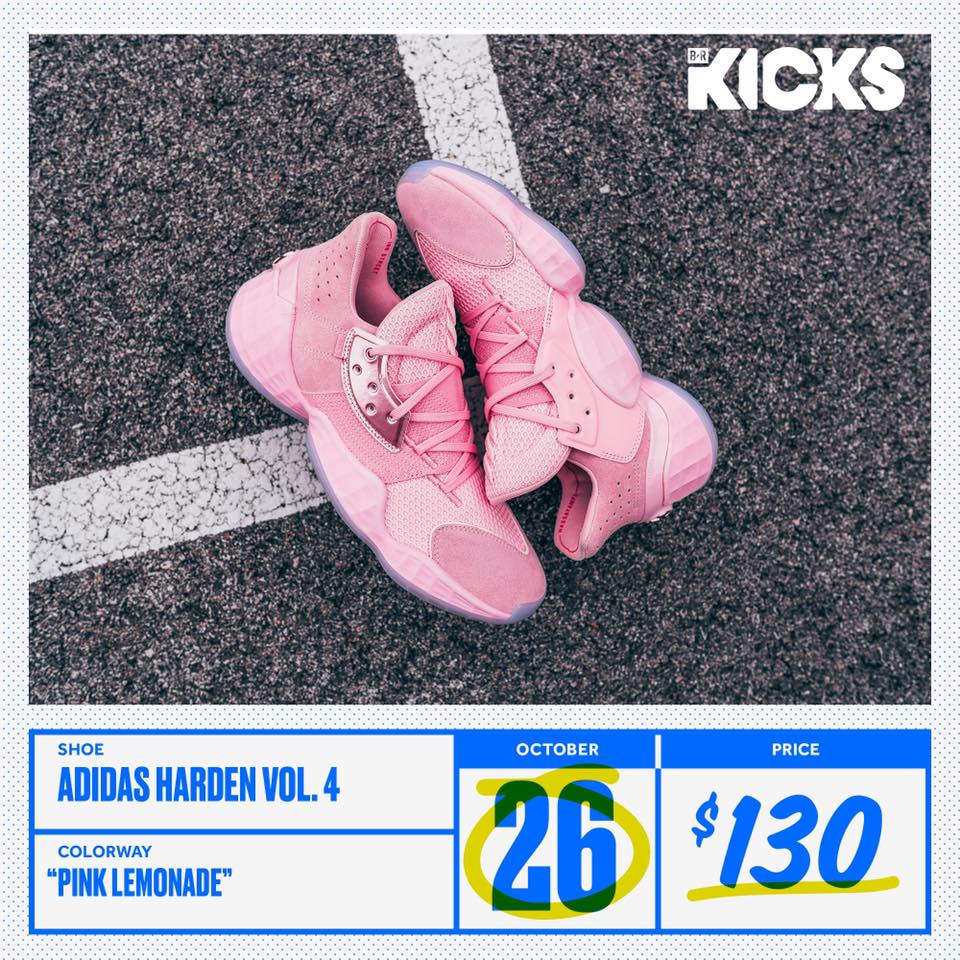The Adidas Harden Vol. 4 is here starting next month. Mark your
