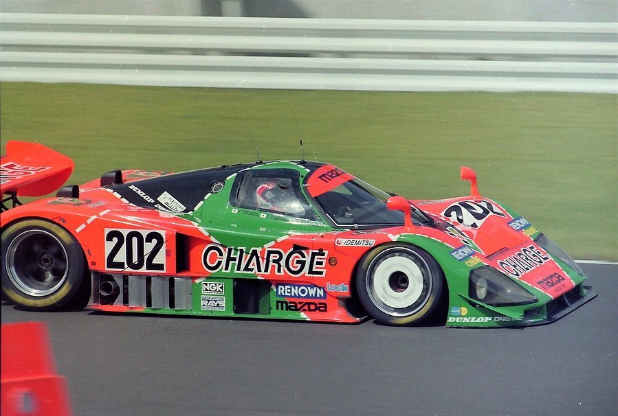 1991 Mazda 787B JSPC-Spec (with headlights) in action! 📸© mzracing.jp
