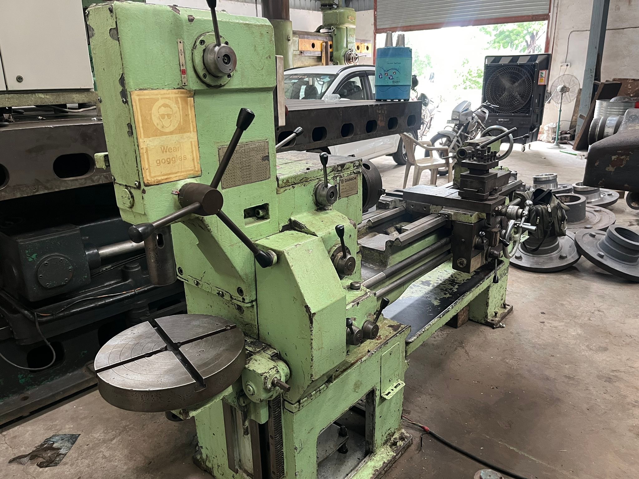 Dainichi 2 in 1 lathe drilling machine specs