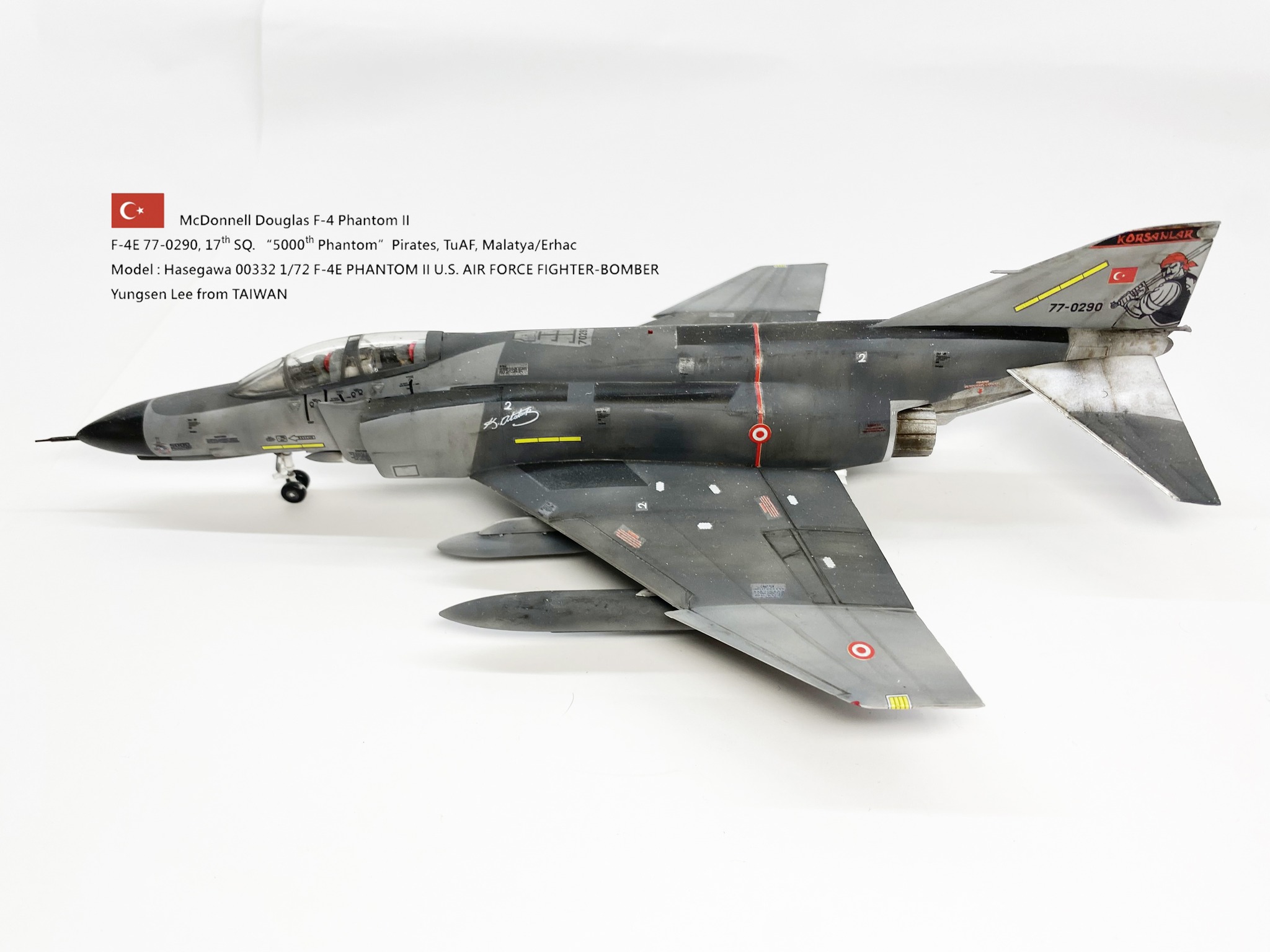 McDonnell Douglas F-4 Phantom II** **F-4E 77-0290, 17th SQ 