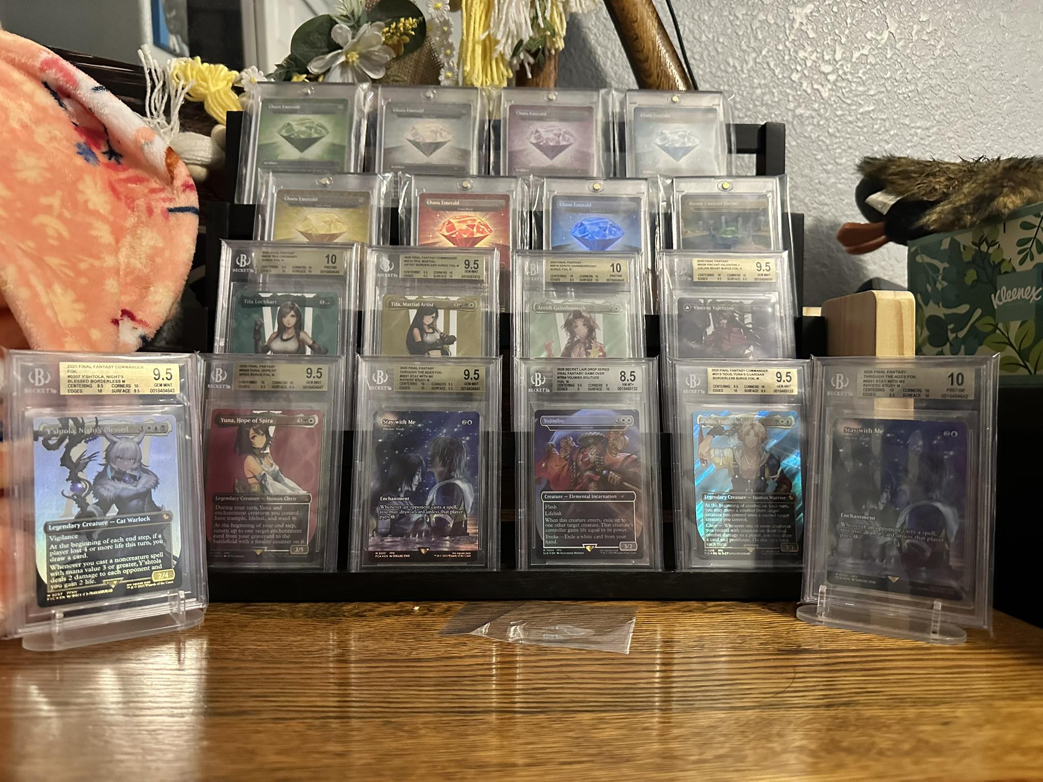 graded final fantasy mtg cards Magic: The Gathering VI Commander Deck 2025 MTG Final Fantasy Sephiroth