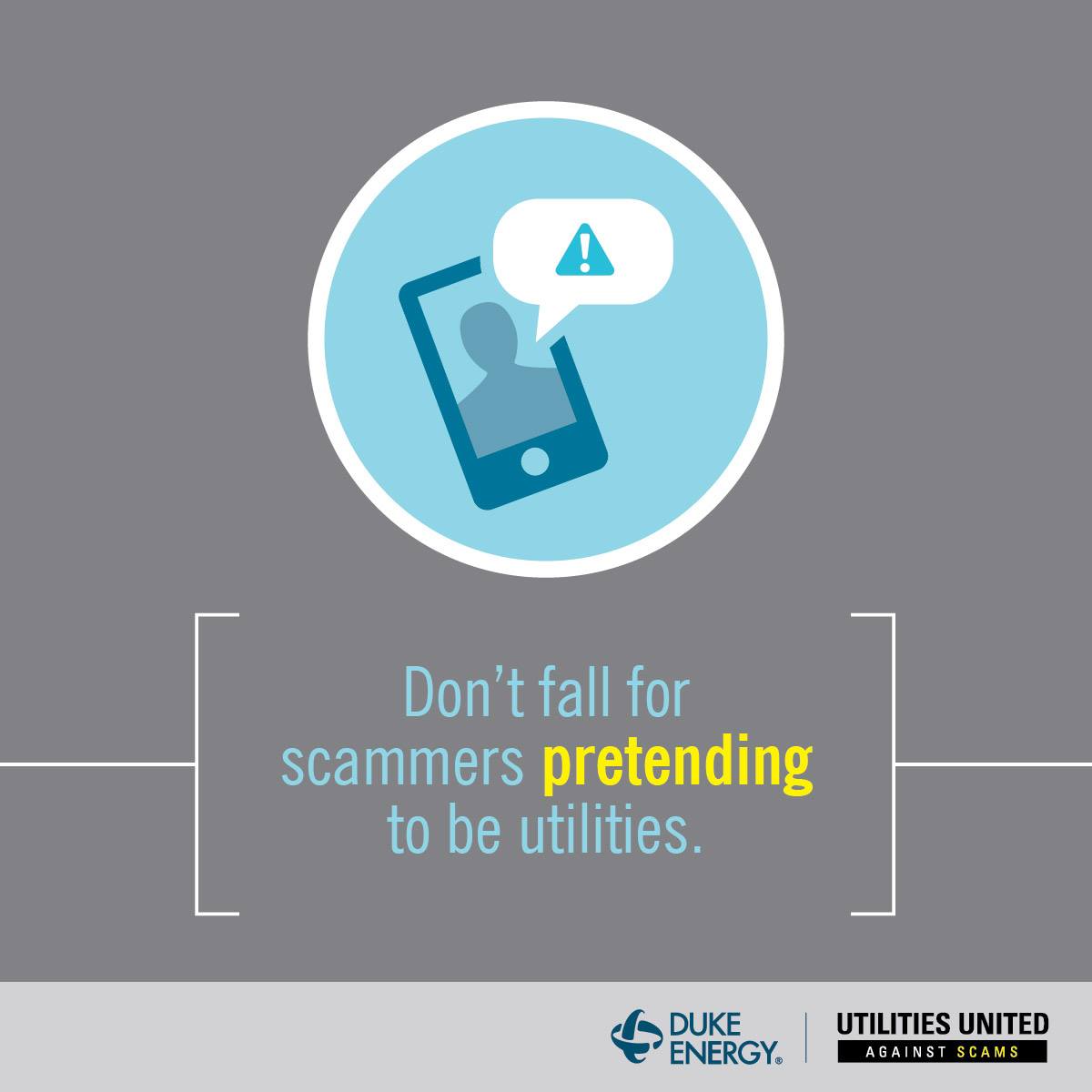 Duke Energy - Beware of a new scam targeting utility customers via text ...