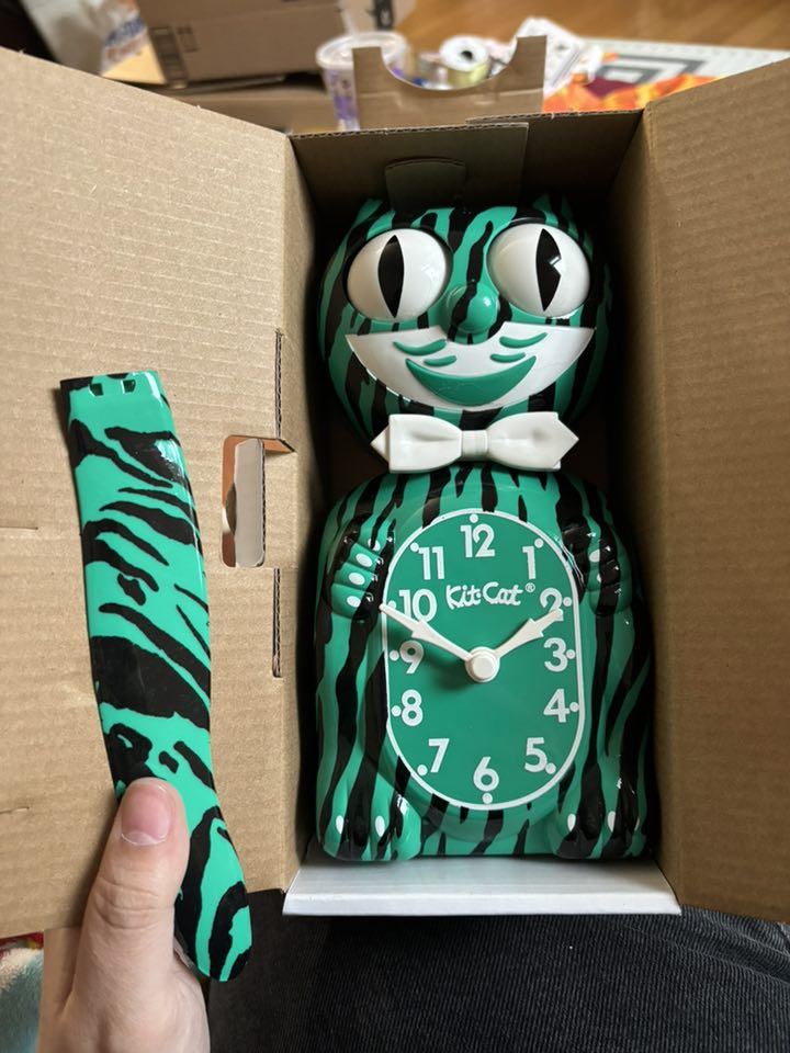 猫*緑様 完成品 ニキシー管時計 IN-12 4球 ケース入り ニキシー管」の