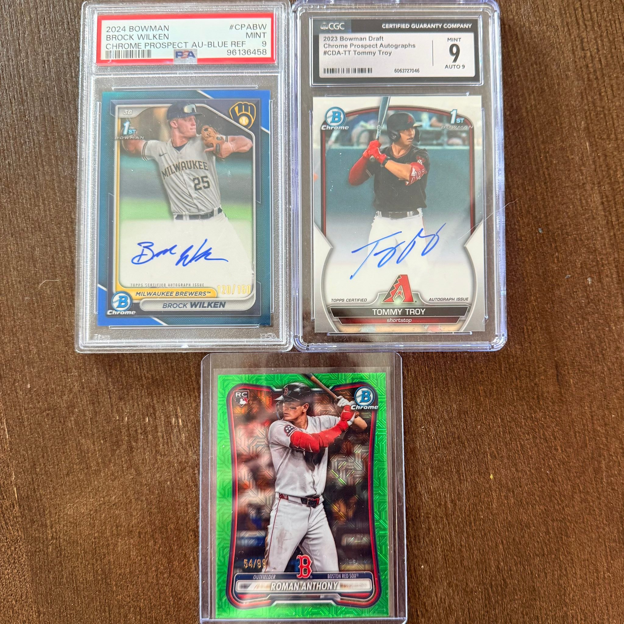 2024 Bowman Chrome Prospect Autographs for trade