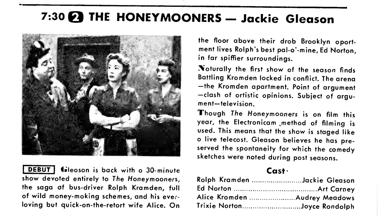 Classic Television Shows | In The Honeymooners episode 