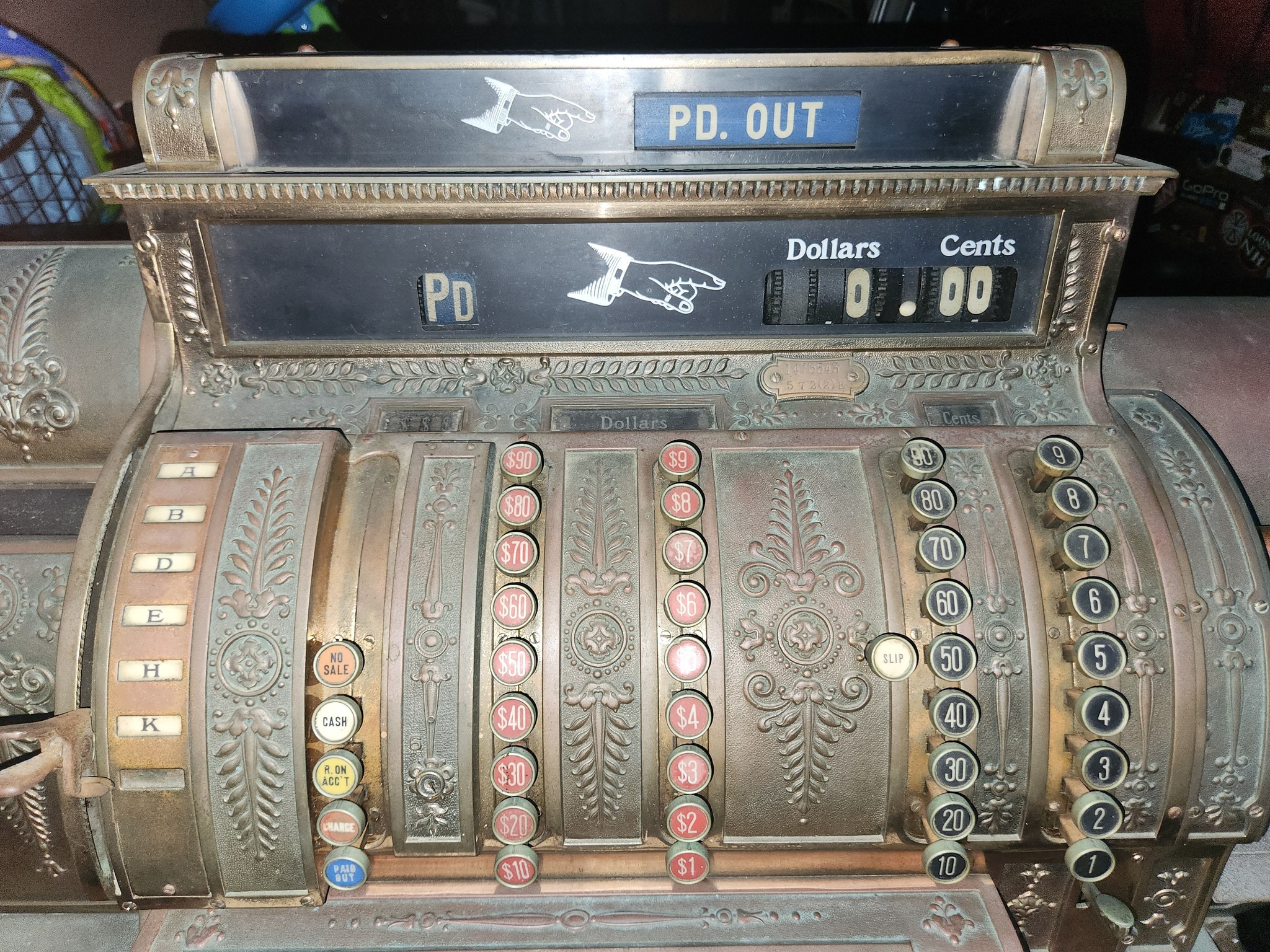 What is the value of a 1909 National Cash Register?