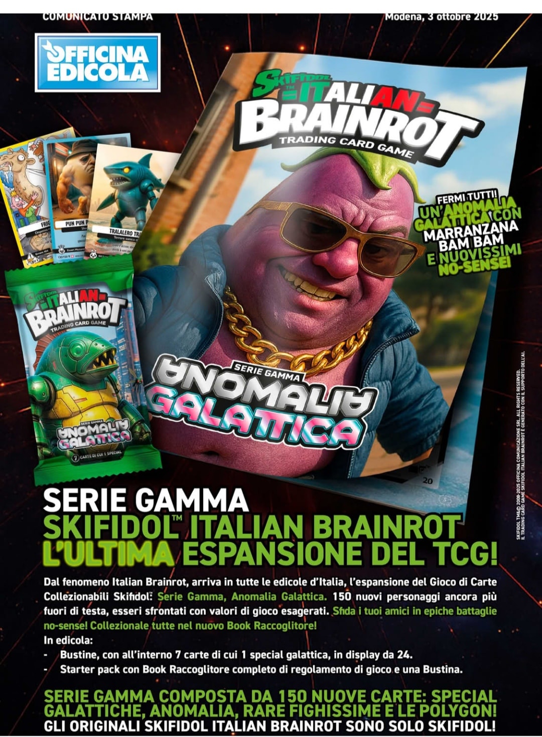 Brainrot ITALIENISCHE Sprache Skifidol ANOMALIA Produktbild-Vorschau 3
