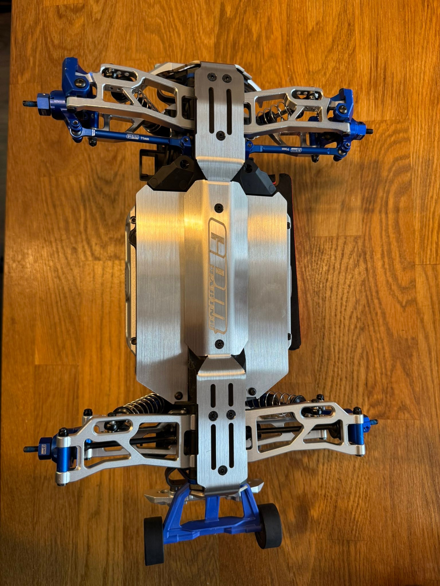 GPM Kit D'arbres Avant/arrière En Acier Et Alu Pour Traxxas E-Maxx 2 – Orange