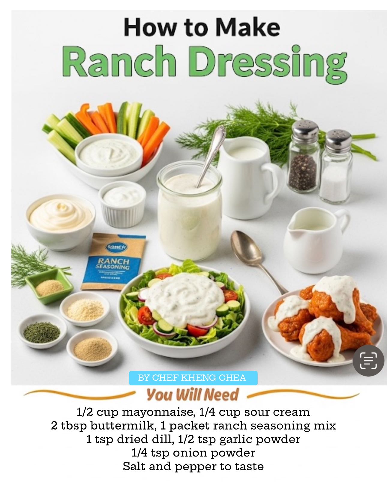 how to make ranch dressing with packet and sour cream Classic Ingredients: • 1/2 cup mayonnaise • 1/4 cup • 2 tbsp buttermilk • 1 ranch seasoning mix • 1 tsp dried dill • 1/2 tsp garlic Colors:Wine Made The Right Call size-16-32-33 Cream cheese
