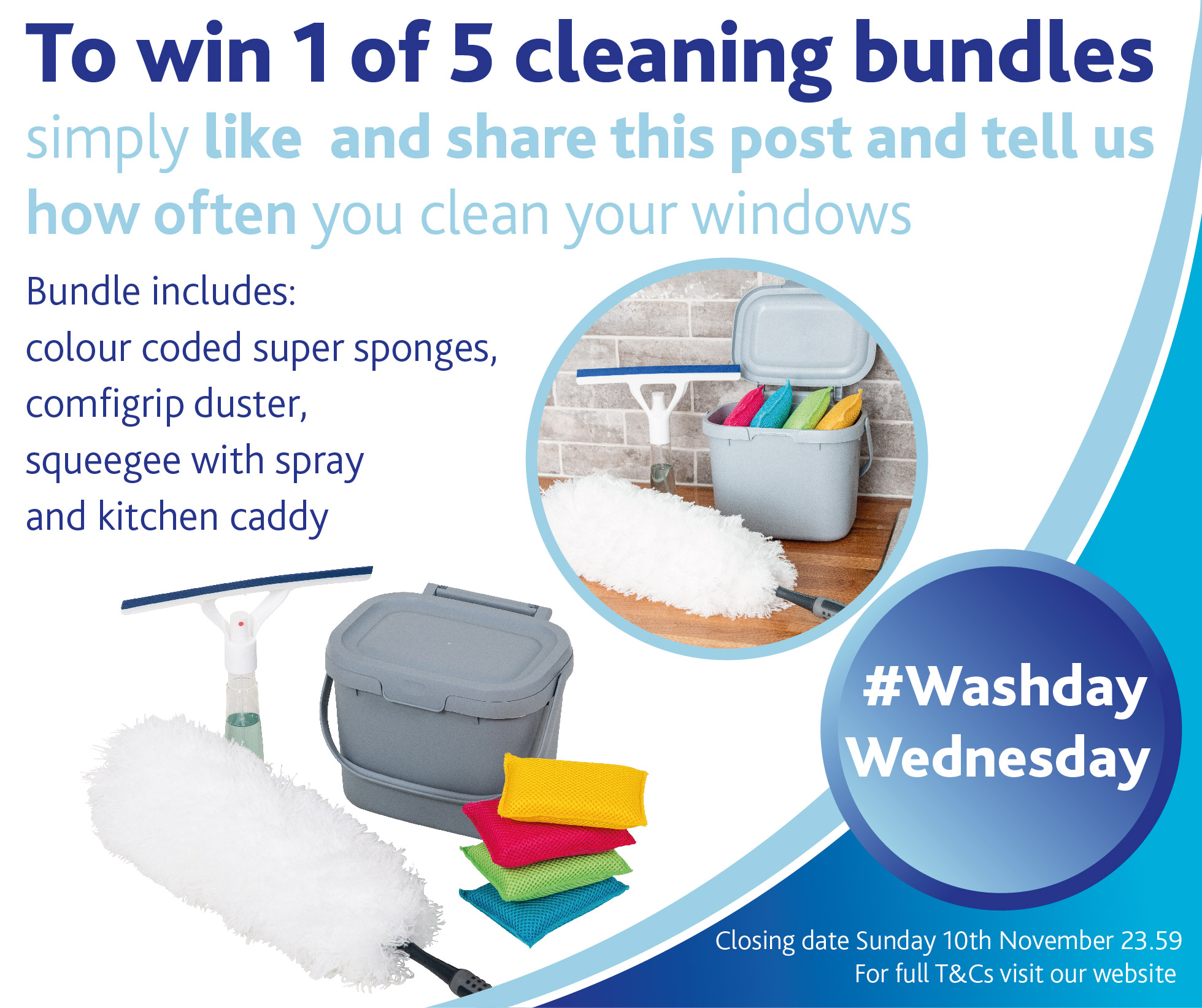 ✨It's everyone's favorite Wednesday of the month, it's Win a Wash