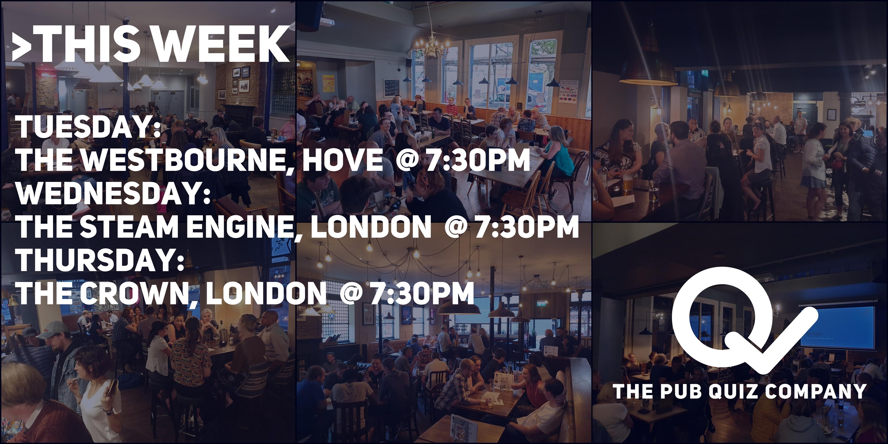 The Pub Quiz Company - This week we have 3 quizzes for you.. Tuesday ...