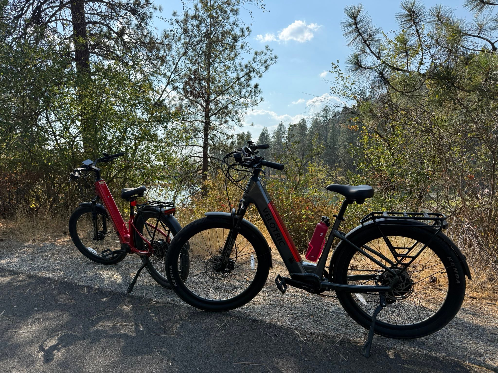 Riding the Spokane River Centennial Trail in WA/ID