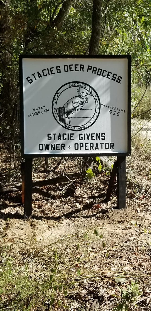 Stacie's Deer Processing - I would like to thank my mama for building ...