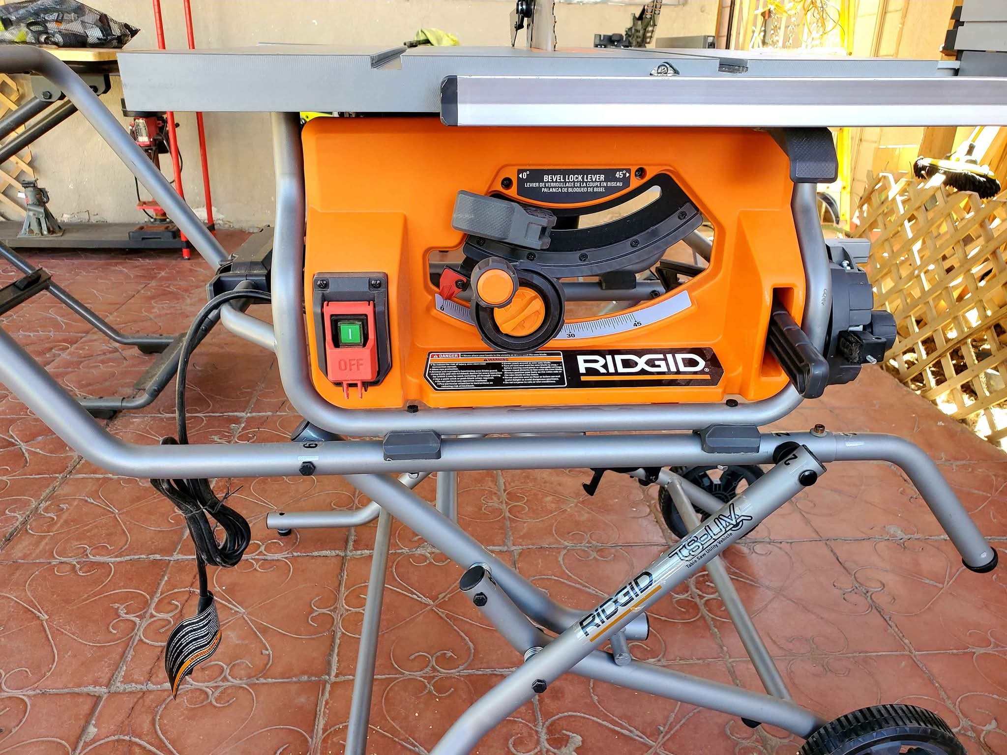 Sierra de Banco RidGid Disco de 10