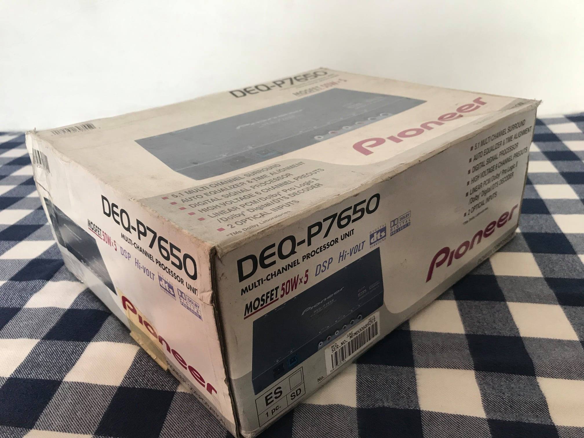 Pioneer DEQ P7650 (DSP) 5.1 Channel Digital Audio Processor with