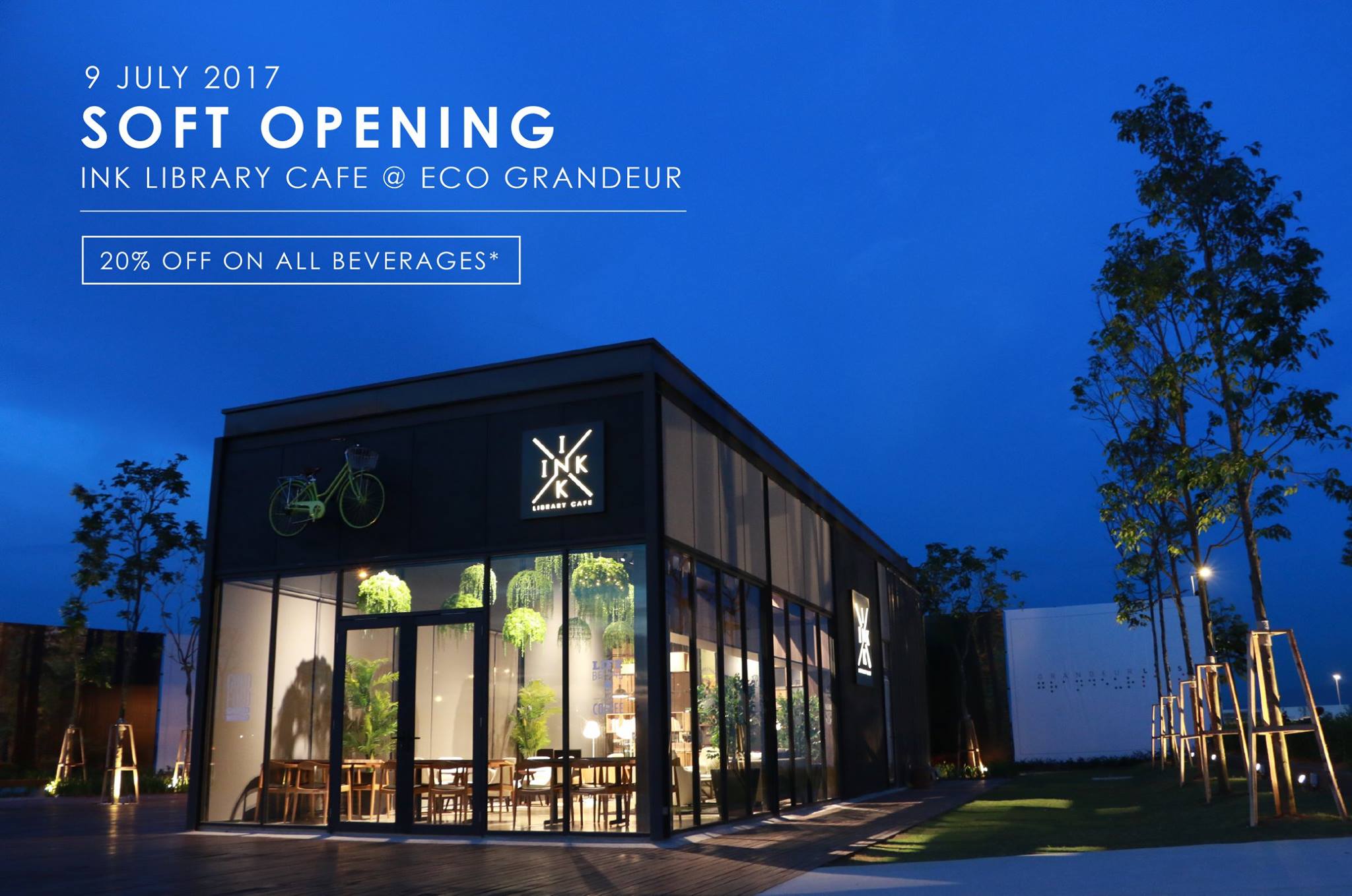 Our library-themed... - Ink Library Cafe at Grandeur Labs