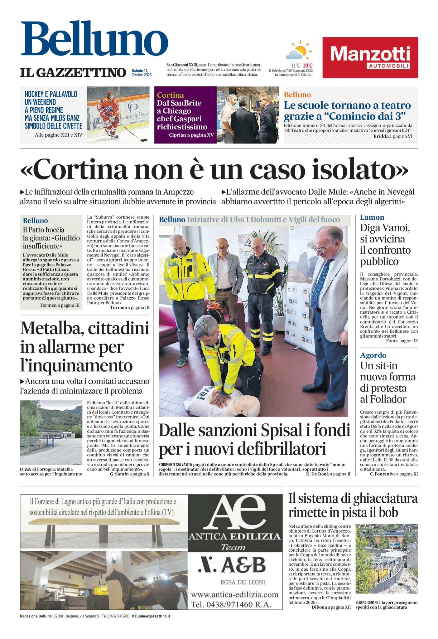 zingar da Cianplòngo | Prima pagina🗞️📰 pubblicata oggi sul quotidiano ...