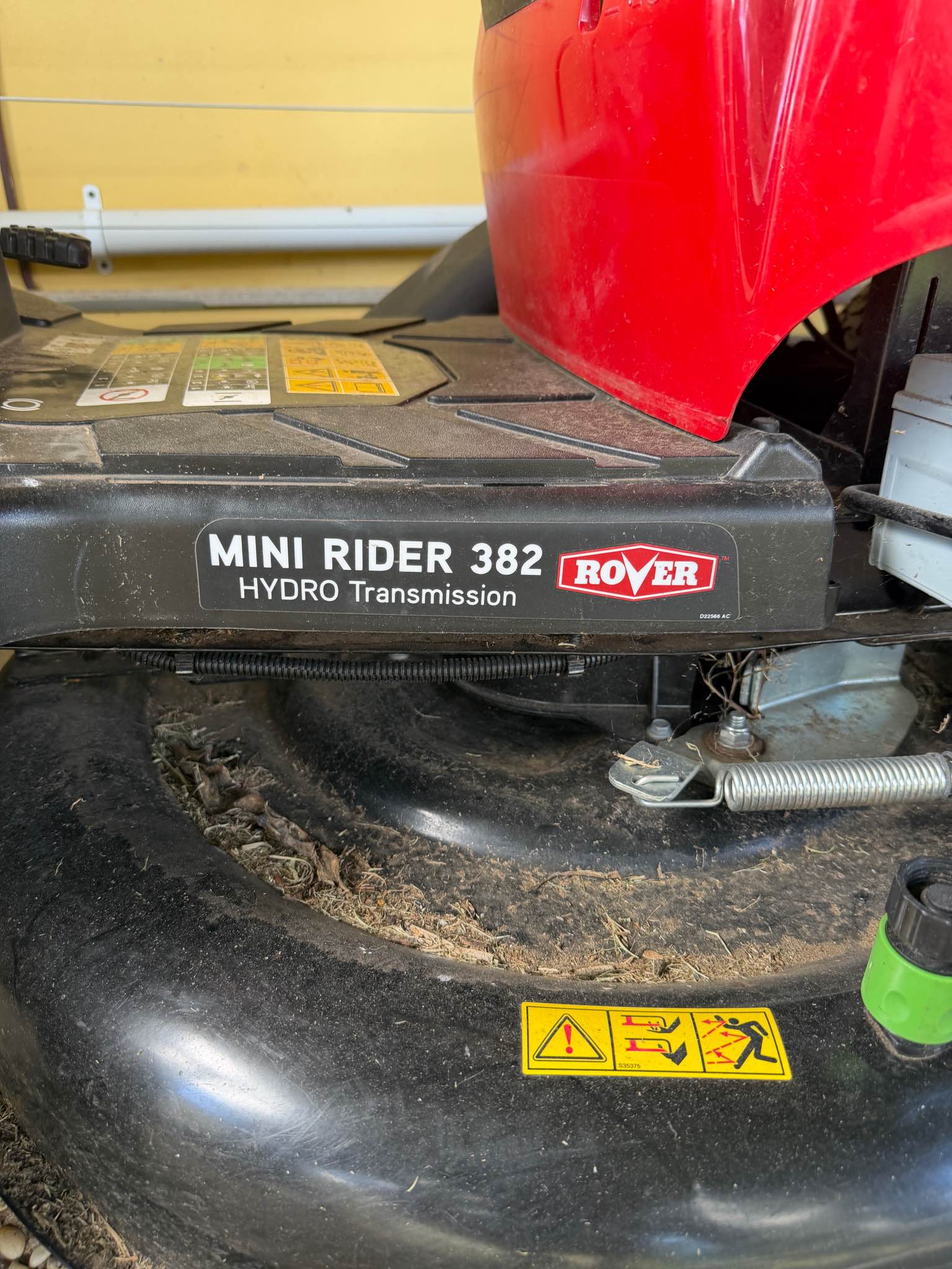 Mini Rider 382 Rover ride on mower - Lawn Mowers - Kallangur ...