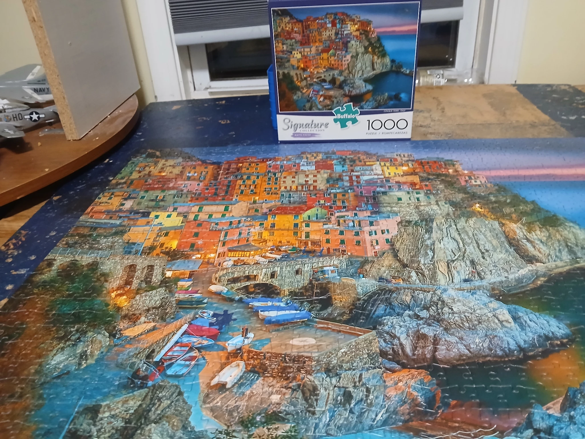 Puzzle 1000 Pièces « Sea View Italy » - Collection Paysage - Neuf Sous Blister - Marque King
