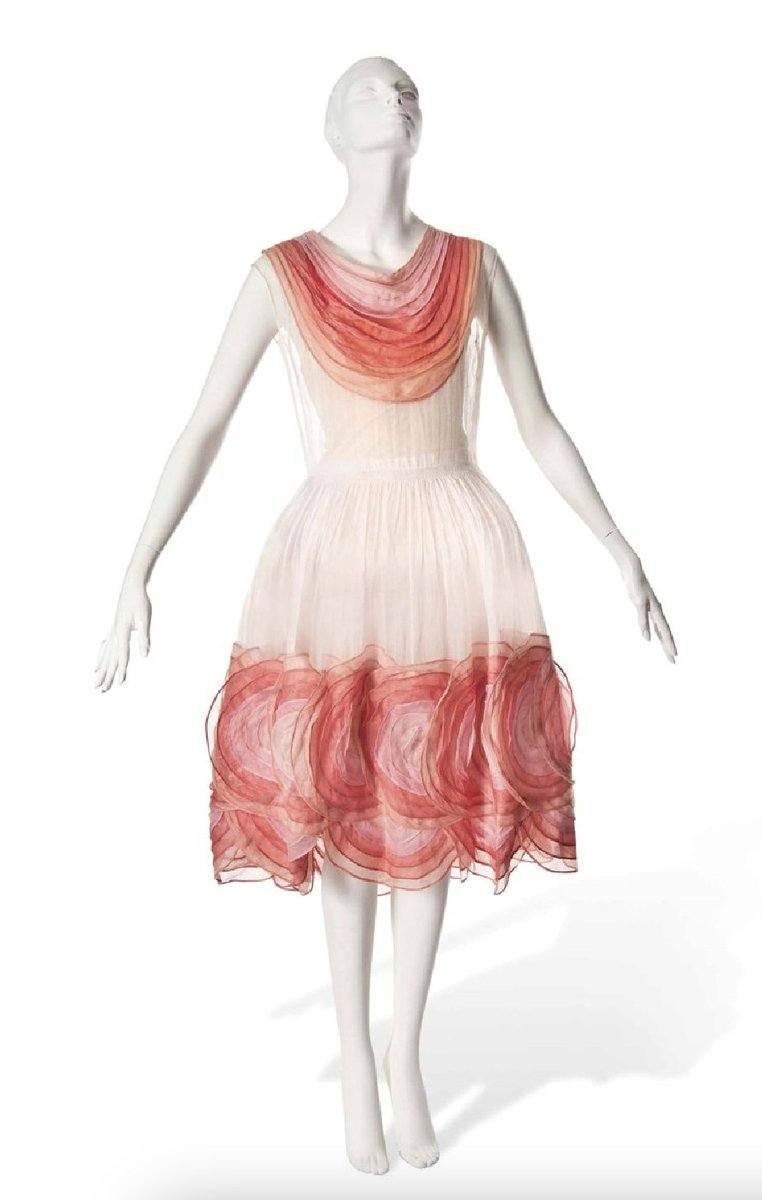 Patron De Couture Vogue 1961 Jeanne Lanvin - Robe Et Manteau (R1787R), Pièces Non Découpées Neuves