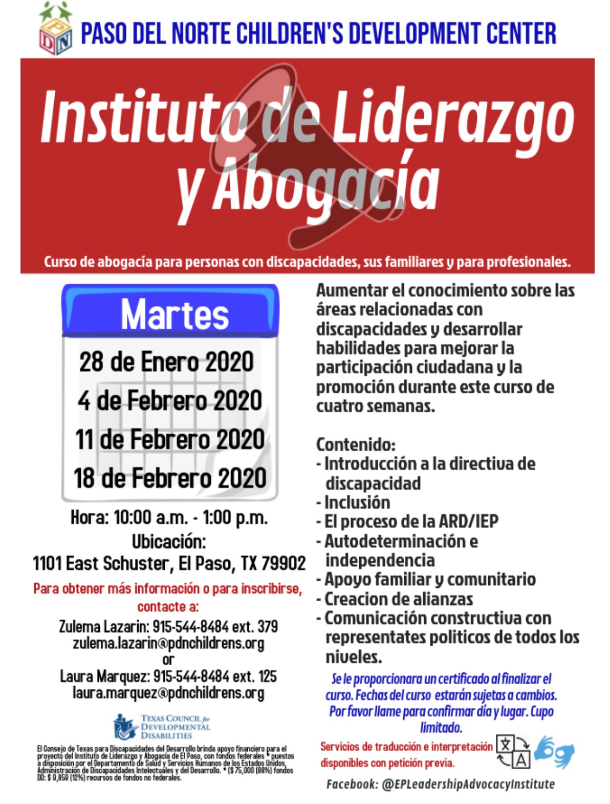 El Paso Leadership & Advocacy Institute | El Paso TX